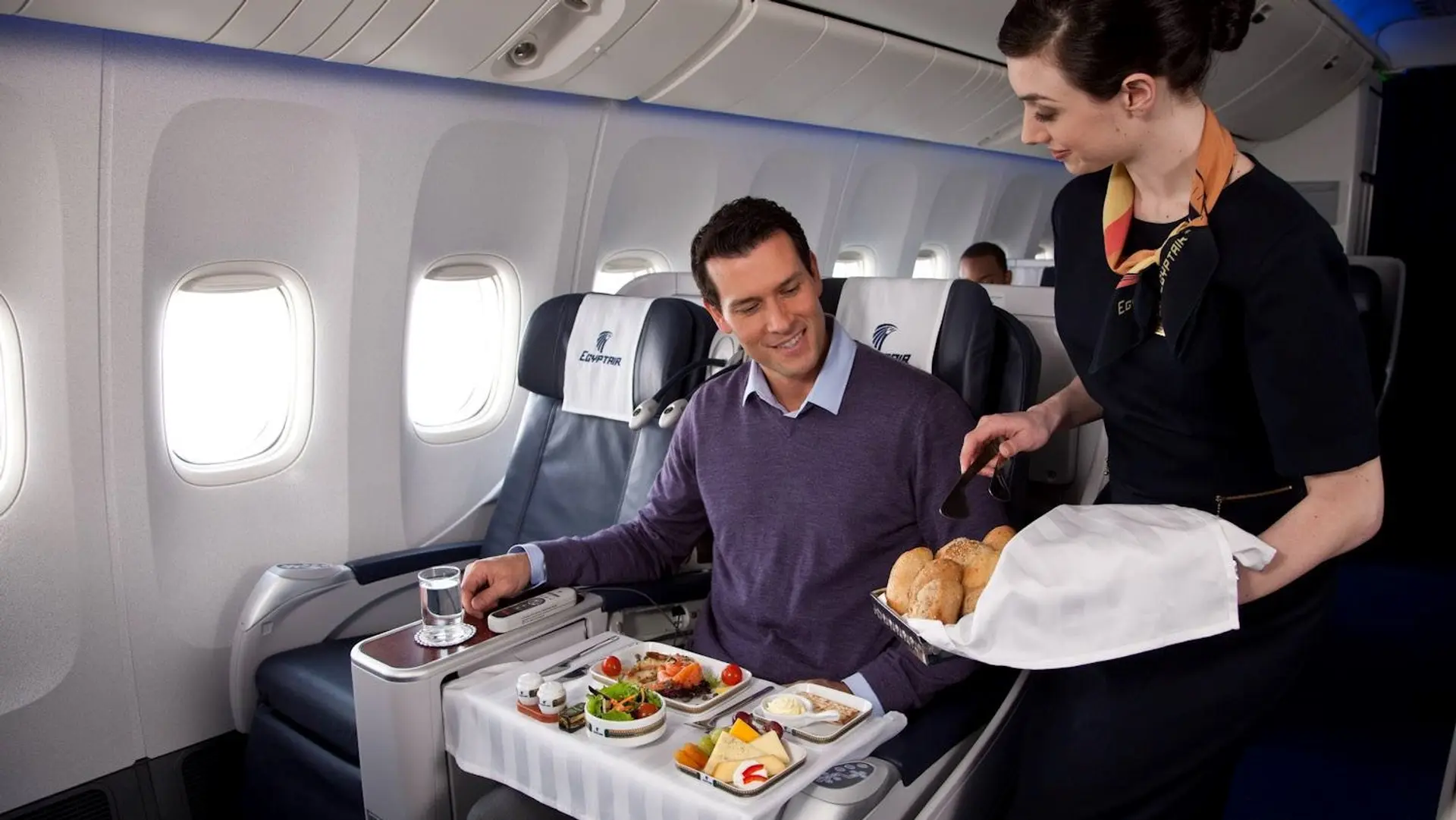 Airline review Cuisine - Egyptair - 2