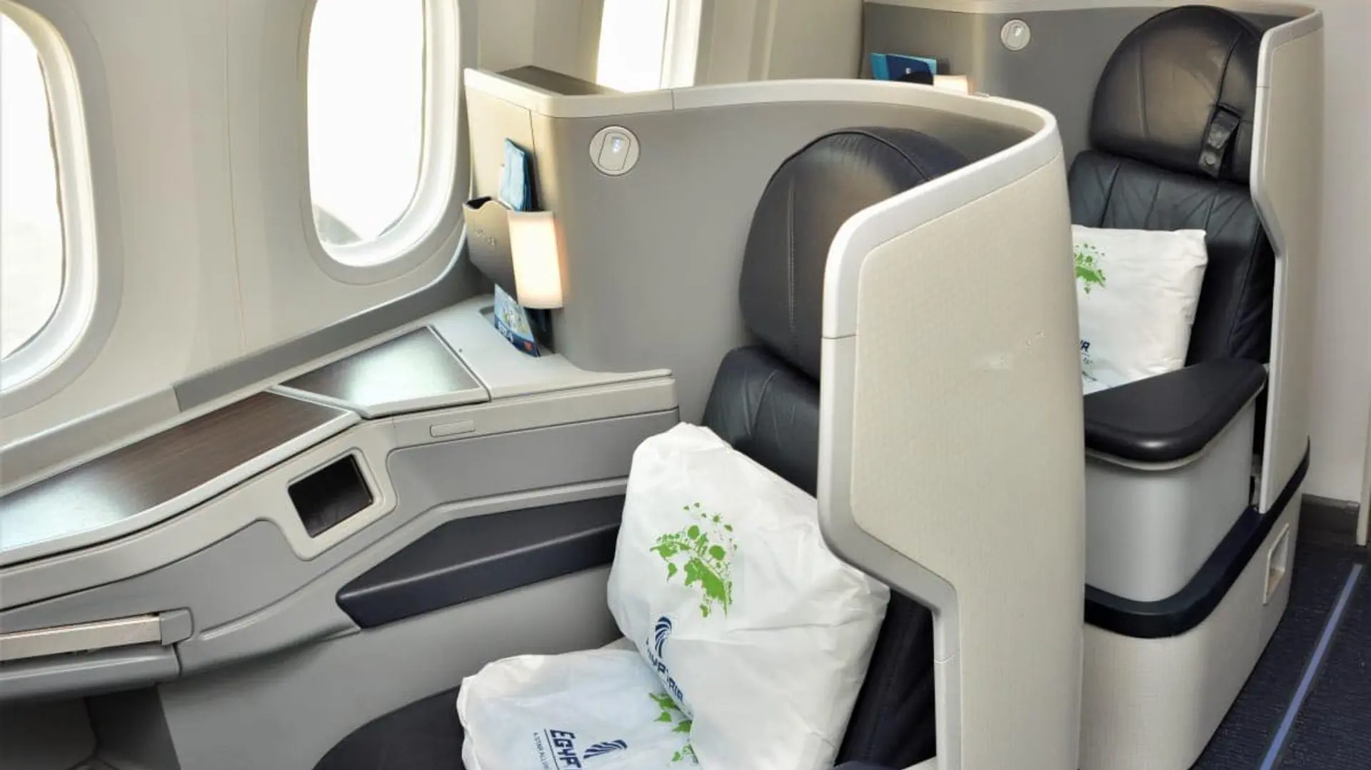 Airline review Amenities & Facilities - Egyptair - 2