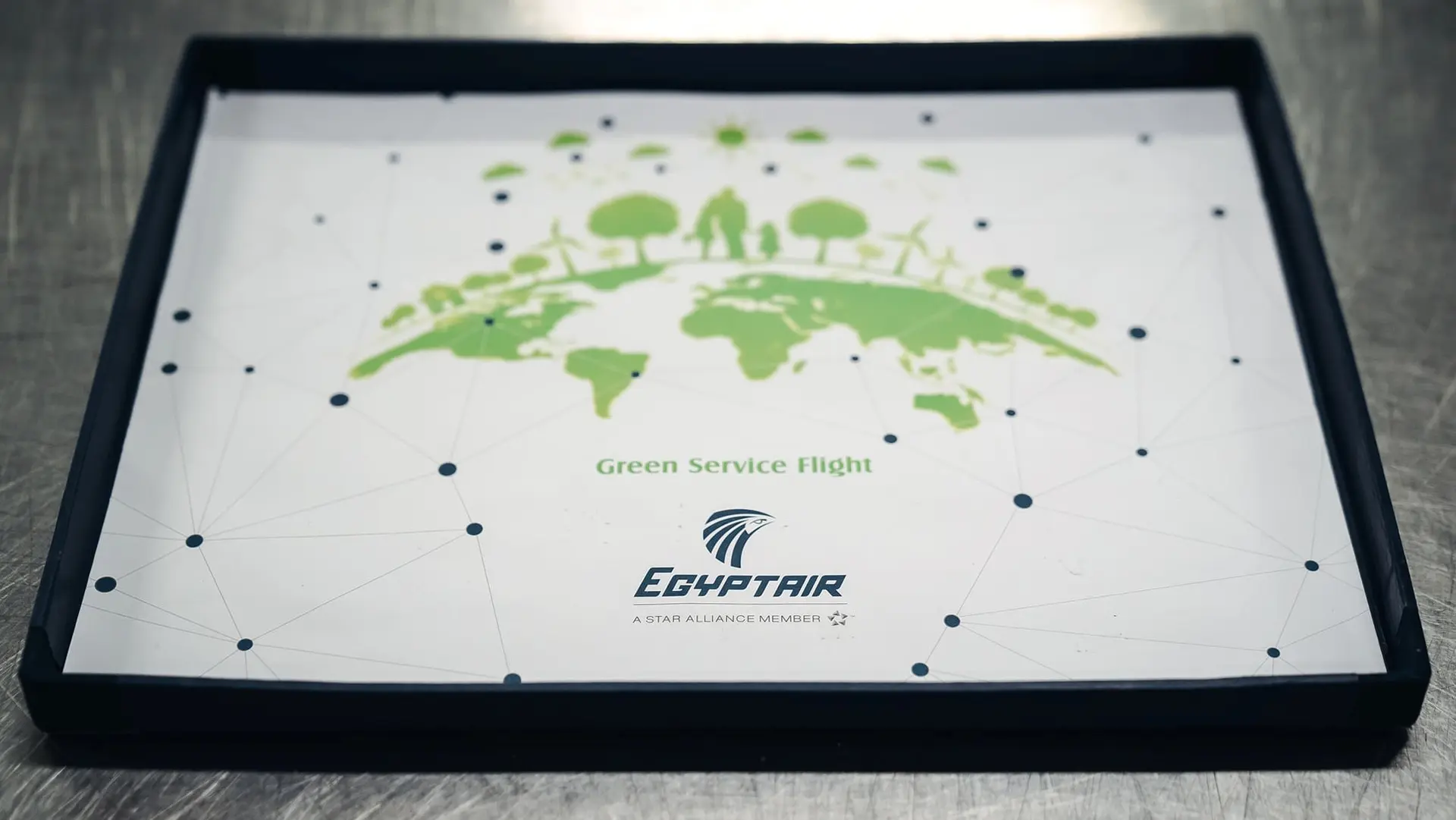 Airline review Sustainability - Egyptair - 1
