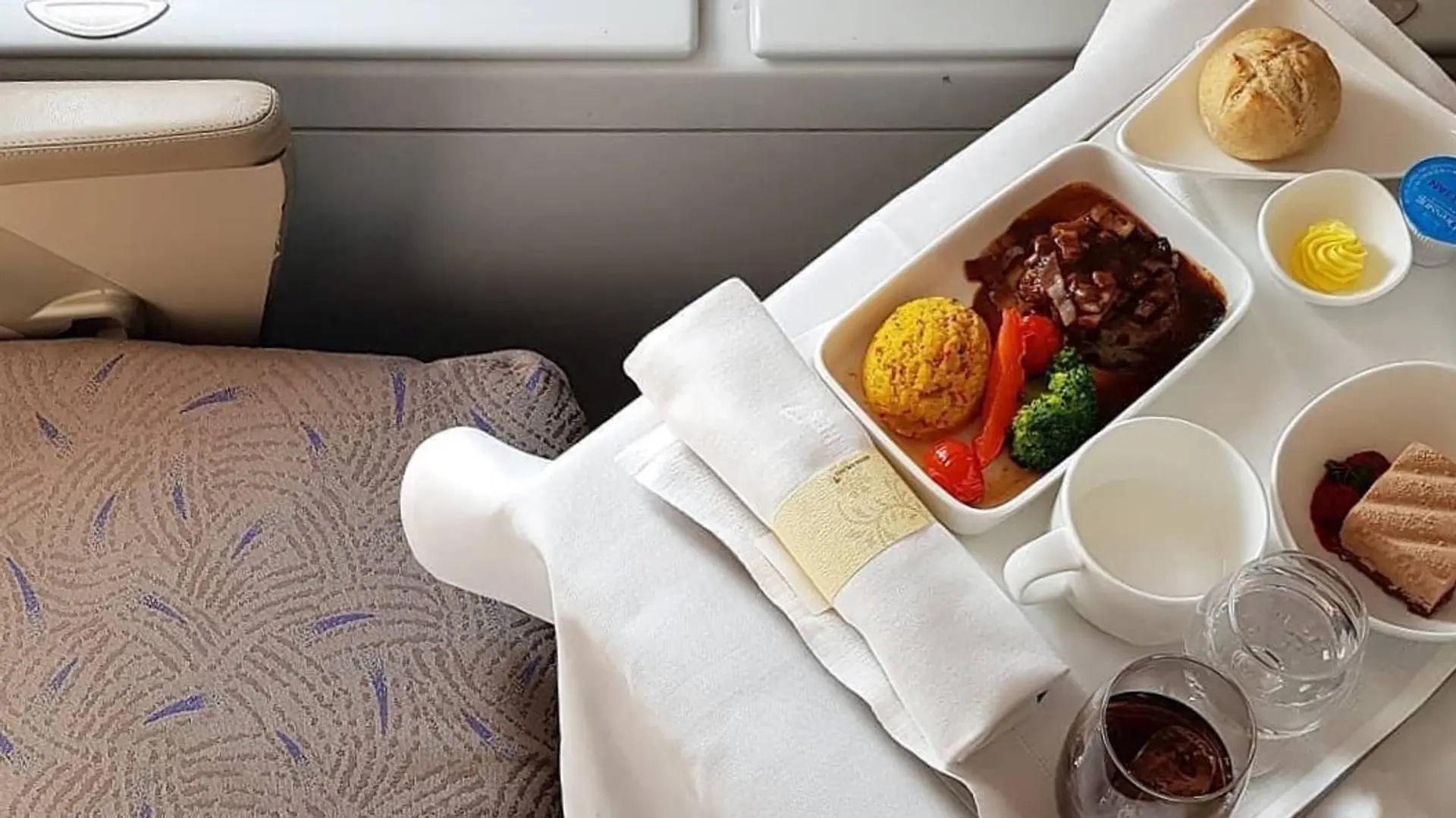 Airline review Cuisine - Asiana - 2