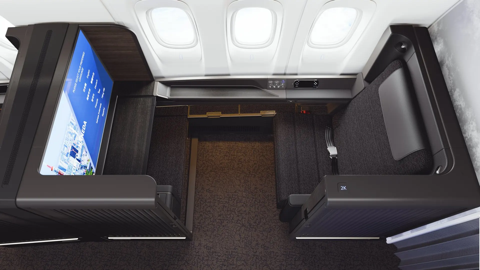 Airline review Cabin & Seat - ANA - 1