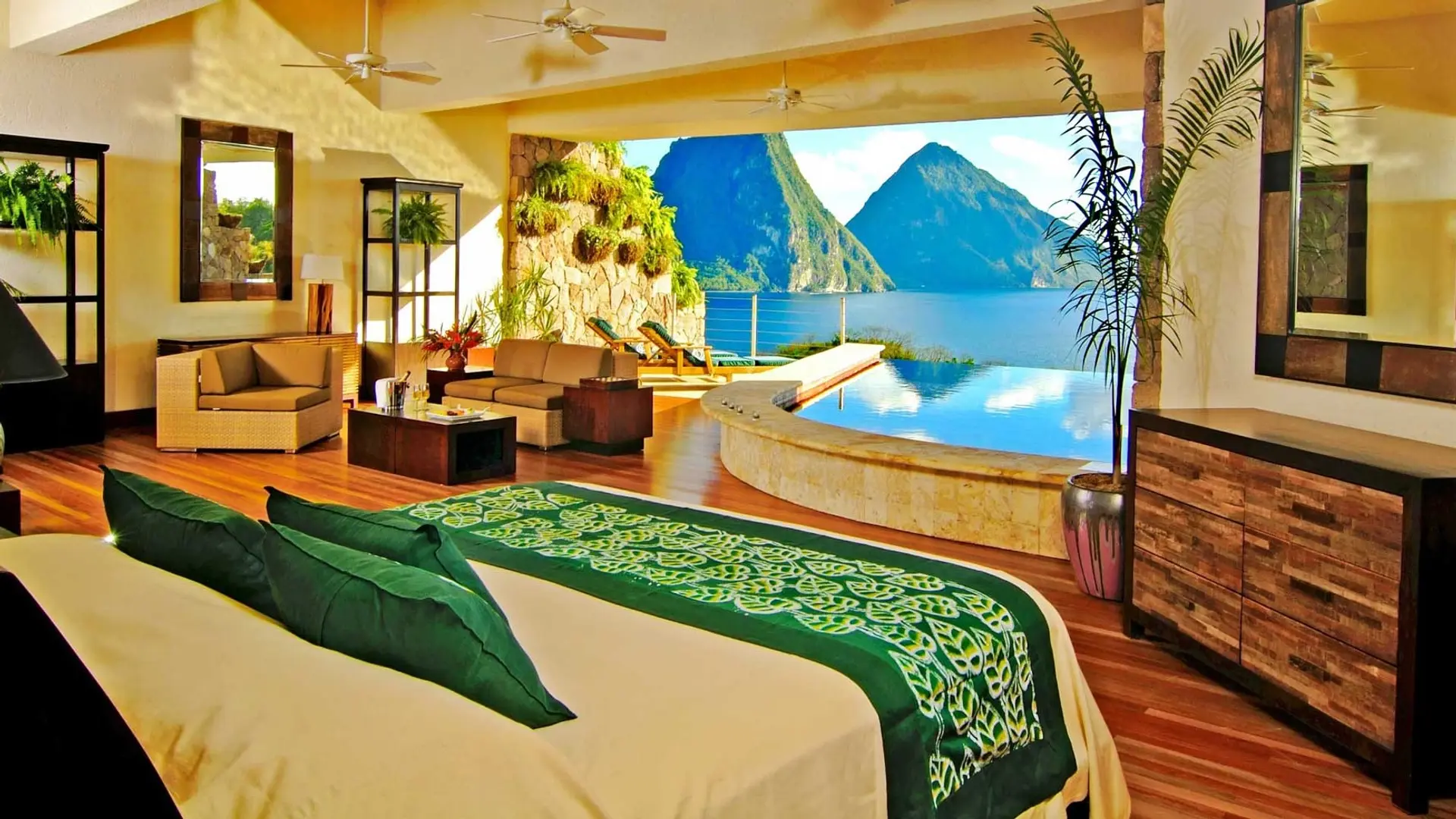 Hotel review Accommodation' - Jade Mountain - 13