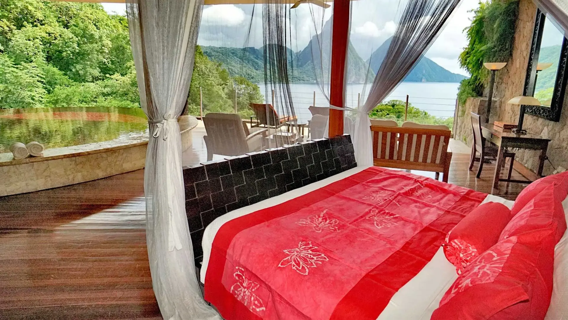 Hotel review Accommodation' - Jade Mountain - 3