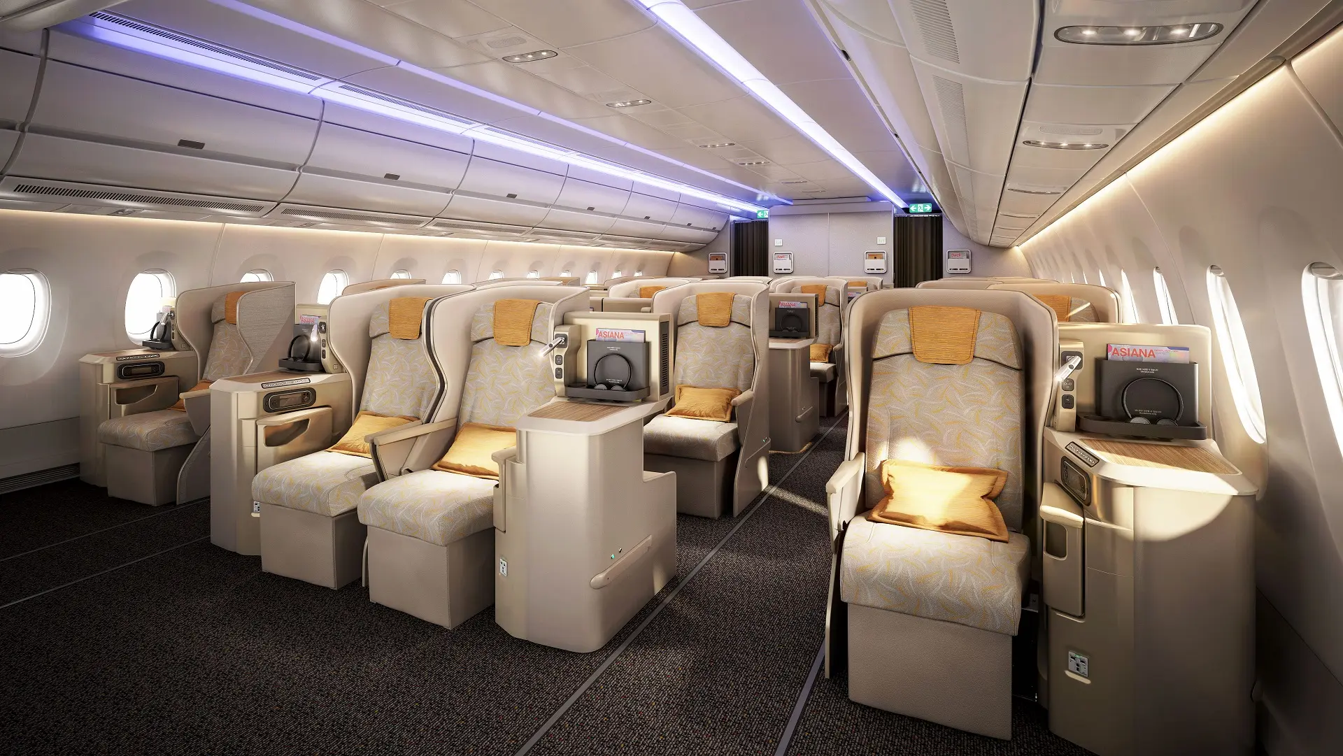 Airline review Cabin & Seat - Asiana - 0