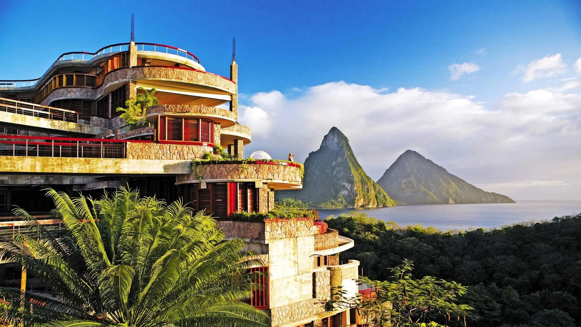 Hotel review Location' - Jade Mountain - 1