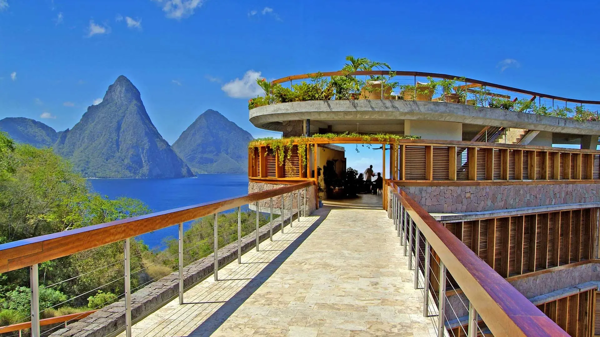 Hotel review Location' - Jade Mountain - 2