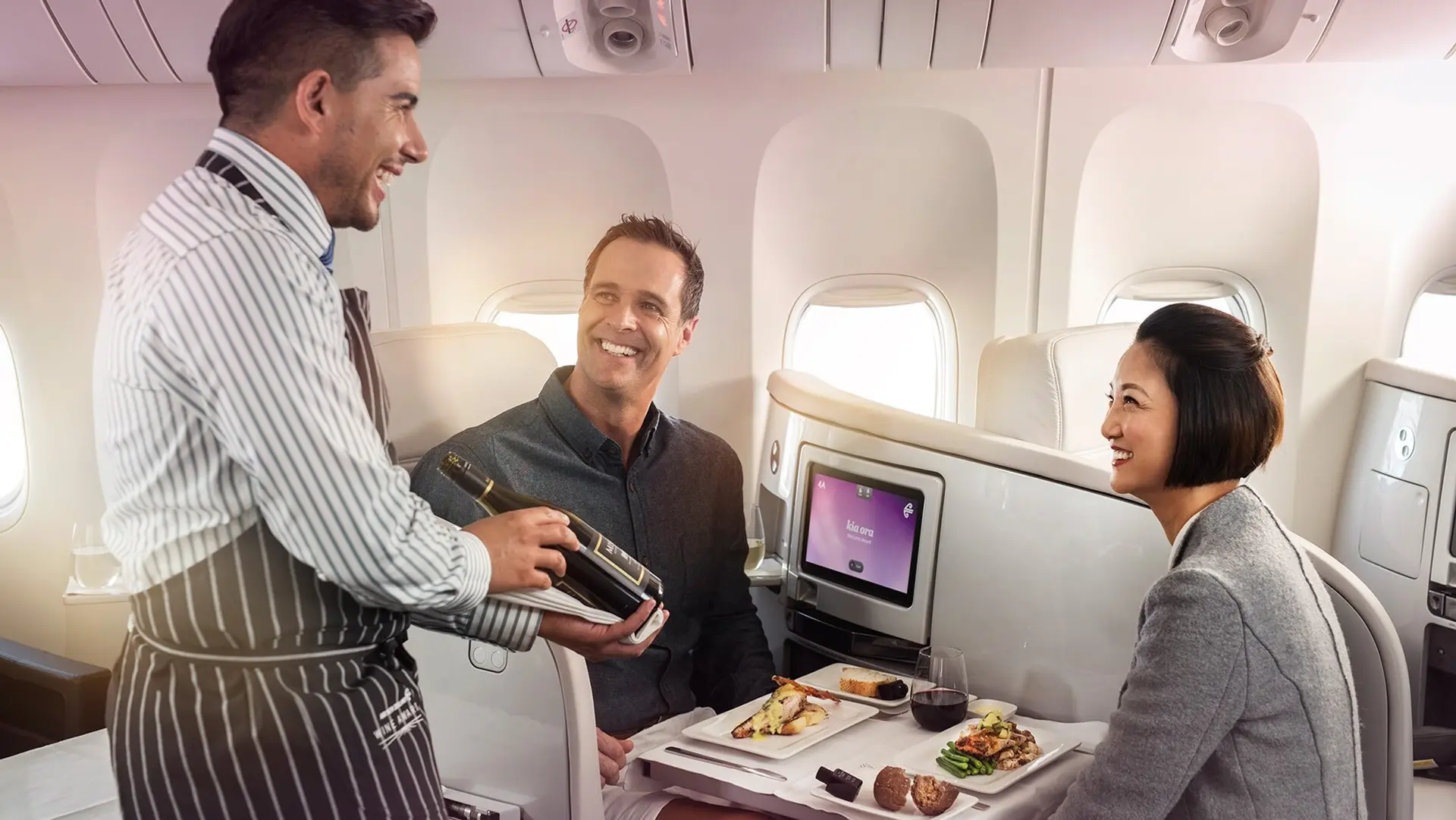 Airline review Cuisine - Air New Zealand - 1