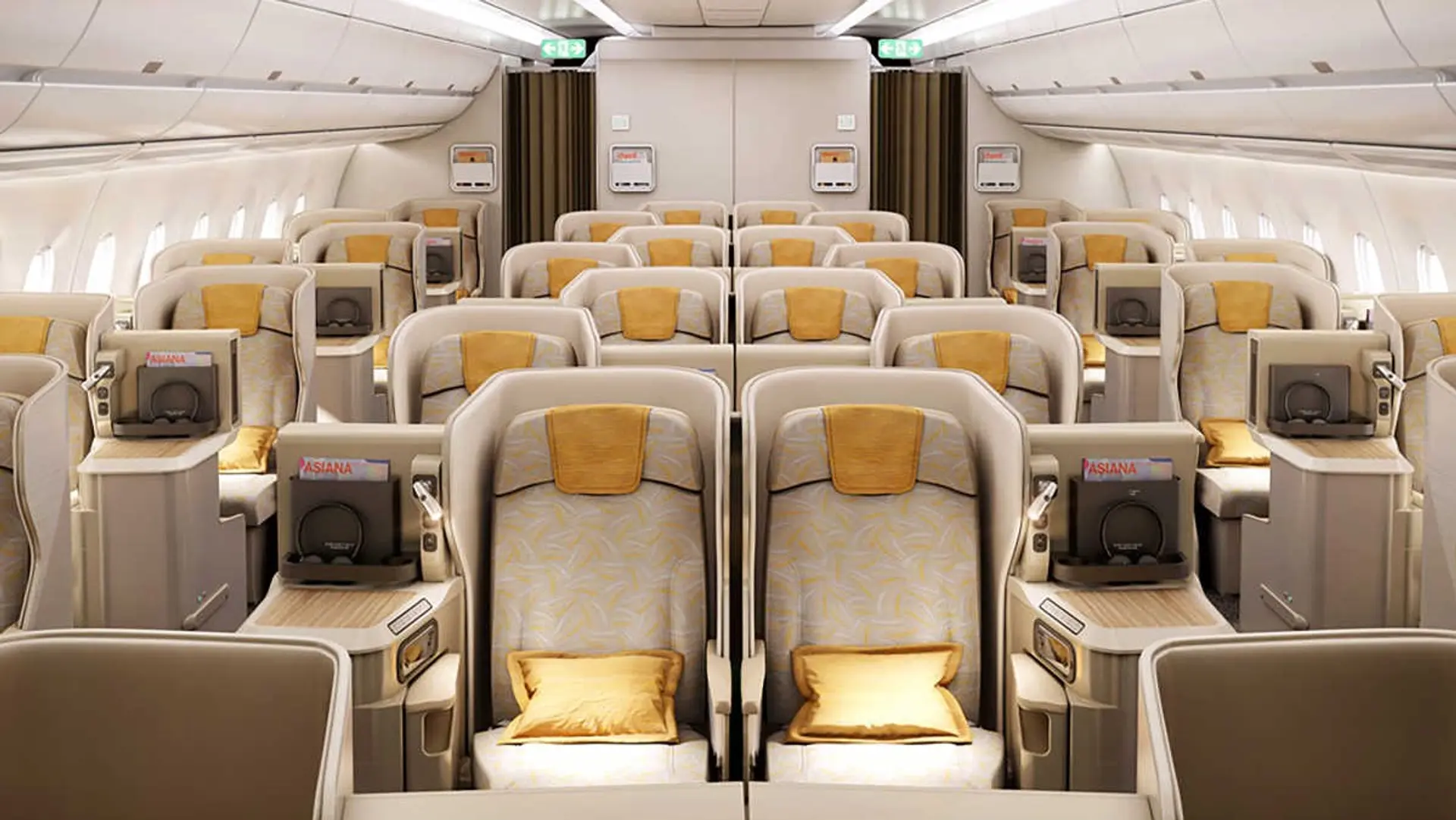 Airline review Cabin & Seat - Asiana - 3