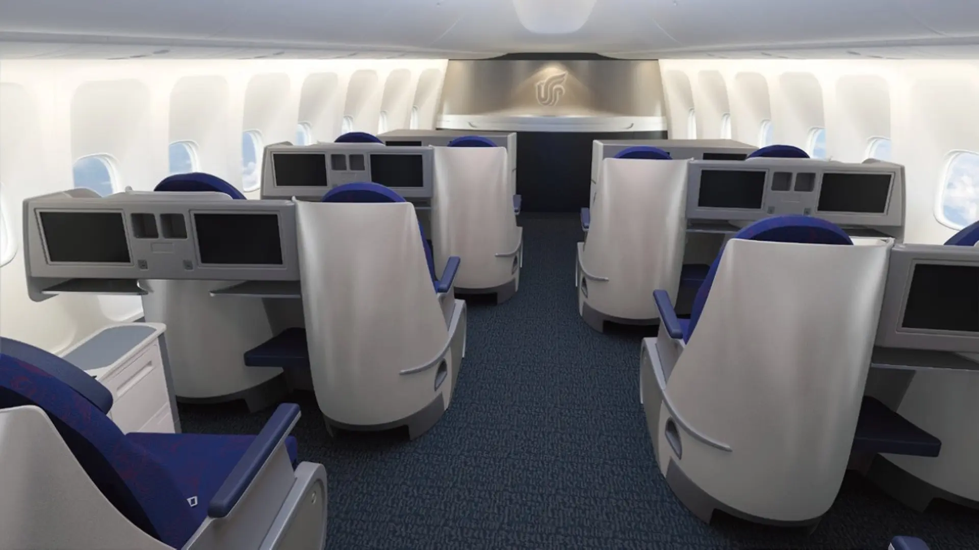 Airline review Cabin & Seat - Air China - 1