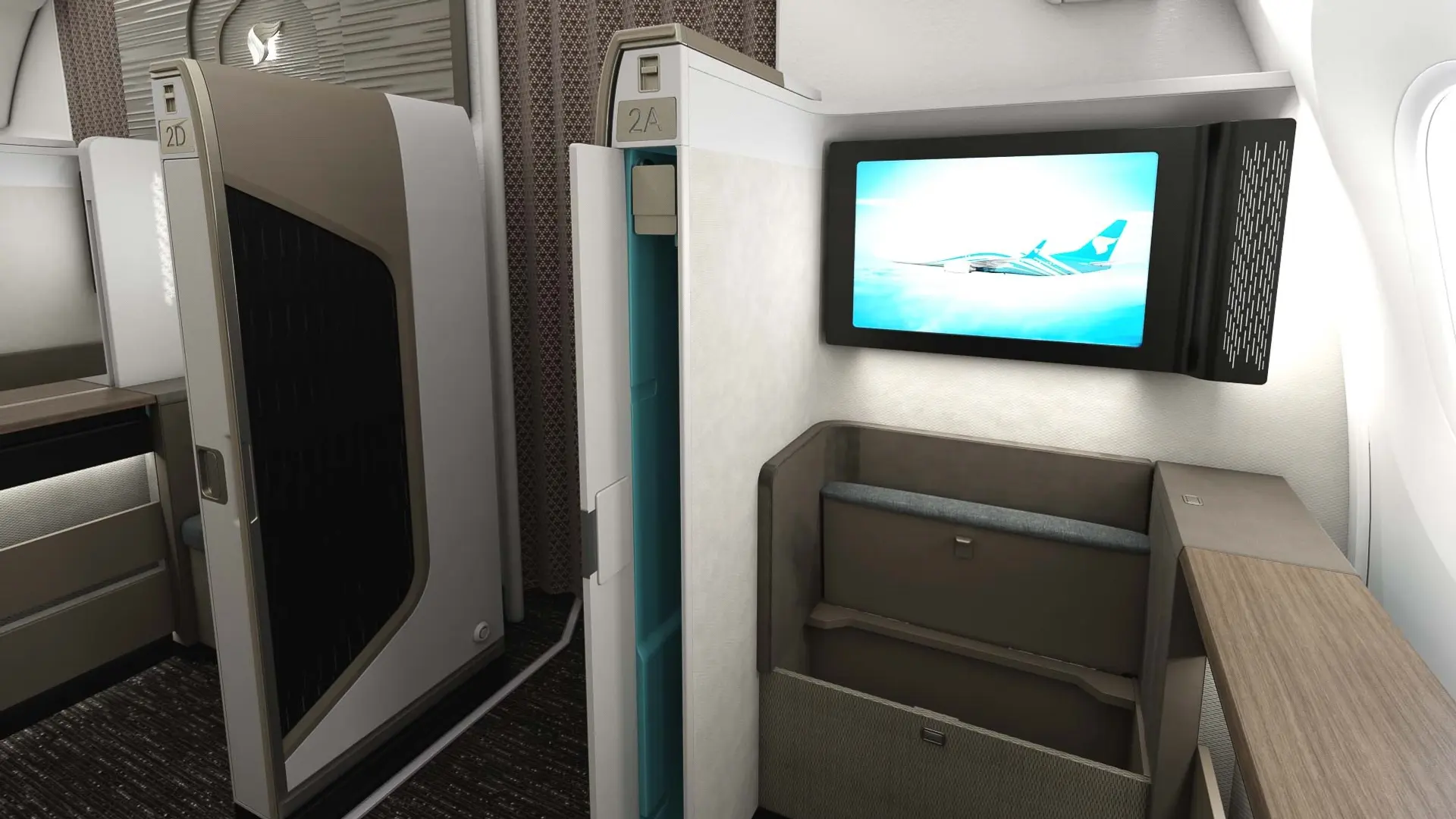 Airline review Cabin & Seat - Oman Air - 7