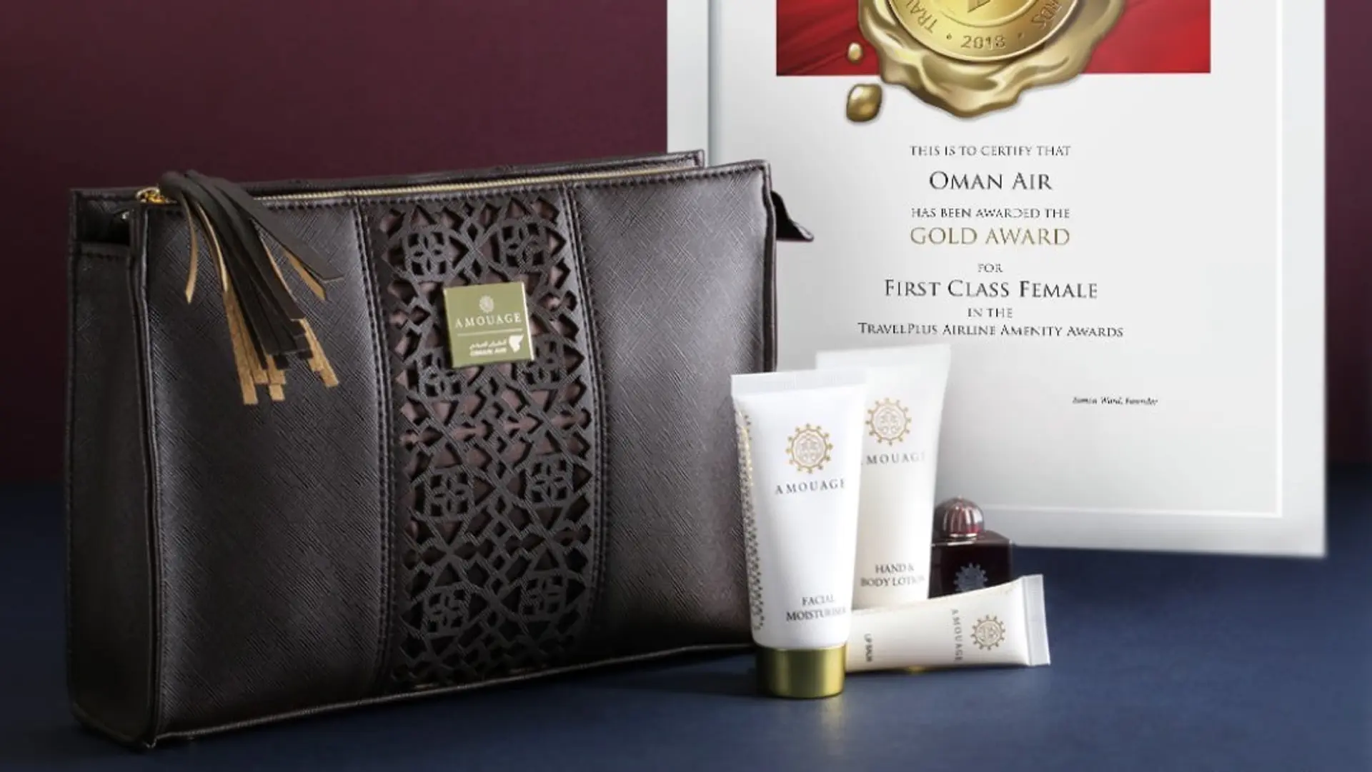 Airline review Amenities & Facilities - Oman Air - 2