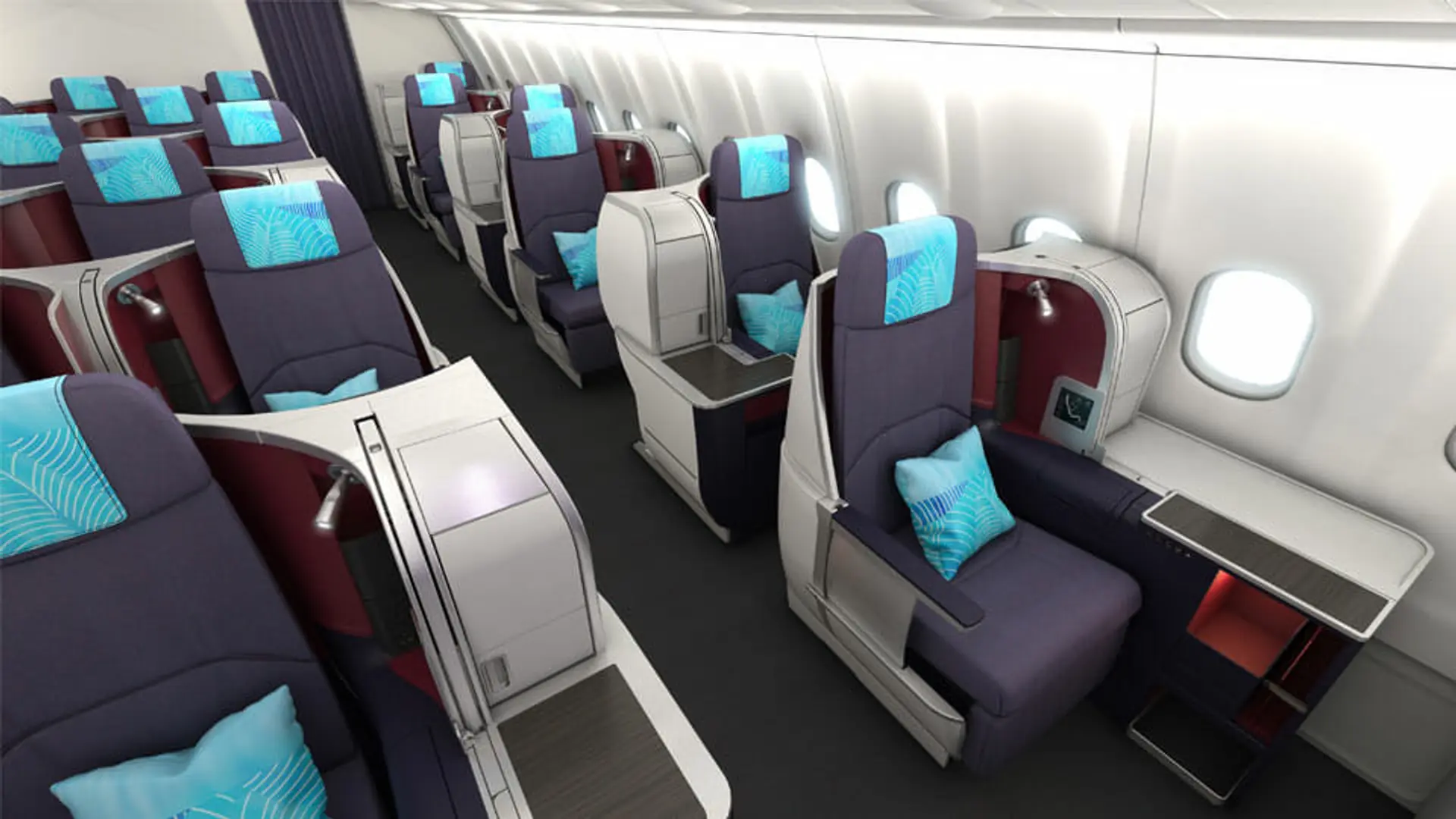 Airline review Cabin & Seat - Malaysia Airlines - 4