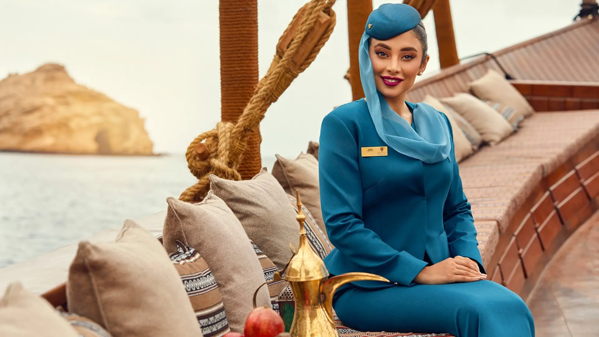 Airline review Service - Oman Air - 5
