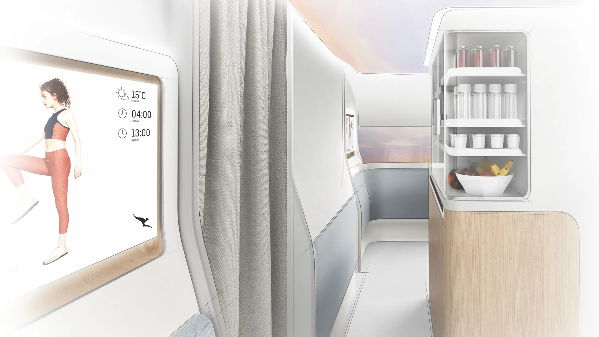 Airlines News - Qantas unveils new First Class Suites for the world´s longest flight