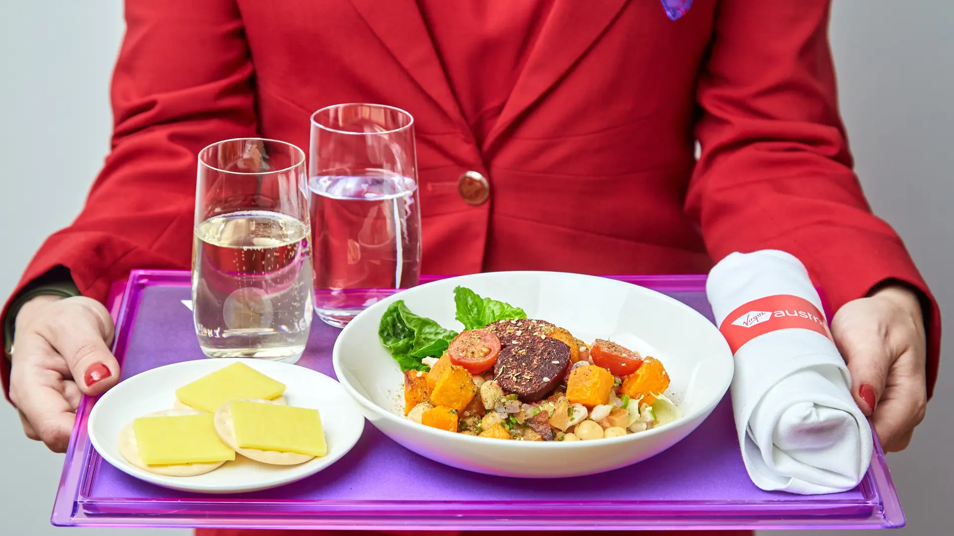 Airline review Cuisine - Virgin Australia - 1