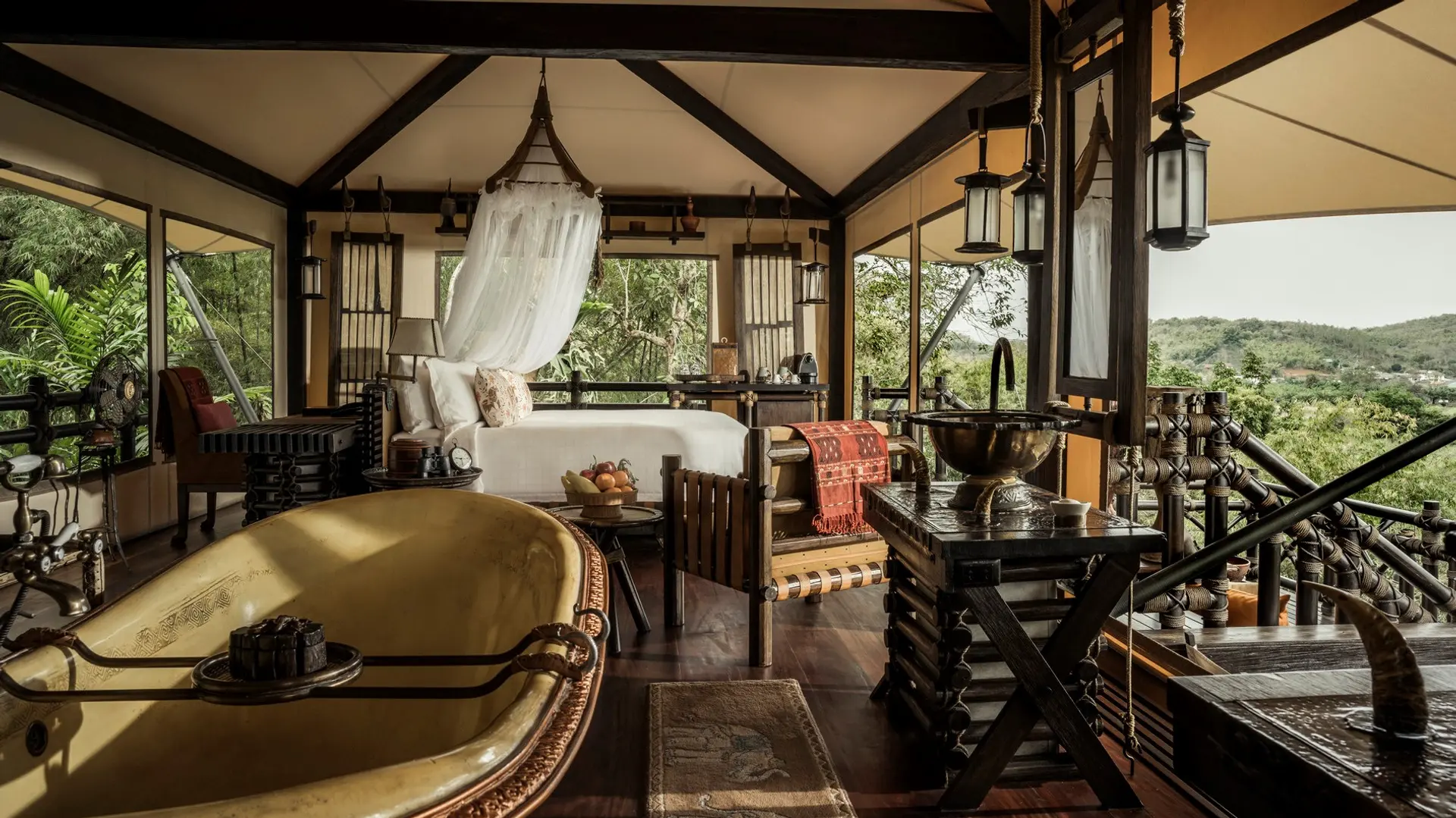 Hotel review Accommodation' - Four Seasons Tented Camp Golden Triangle - 1