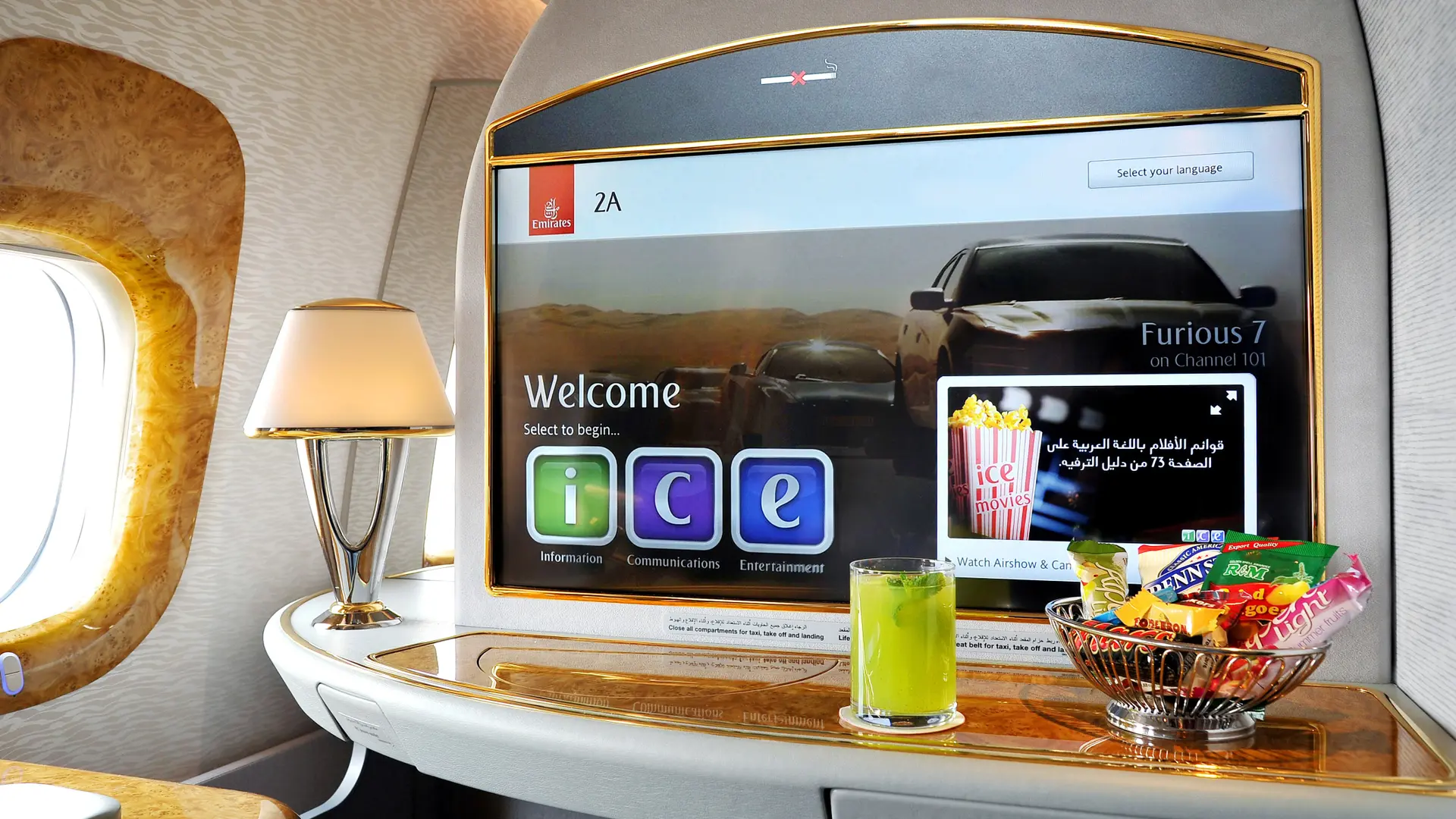 Airline review Beverages - Emirates - 7