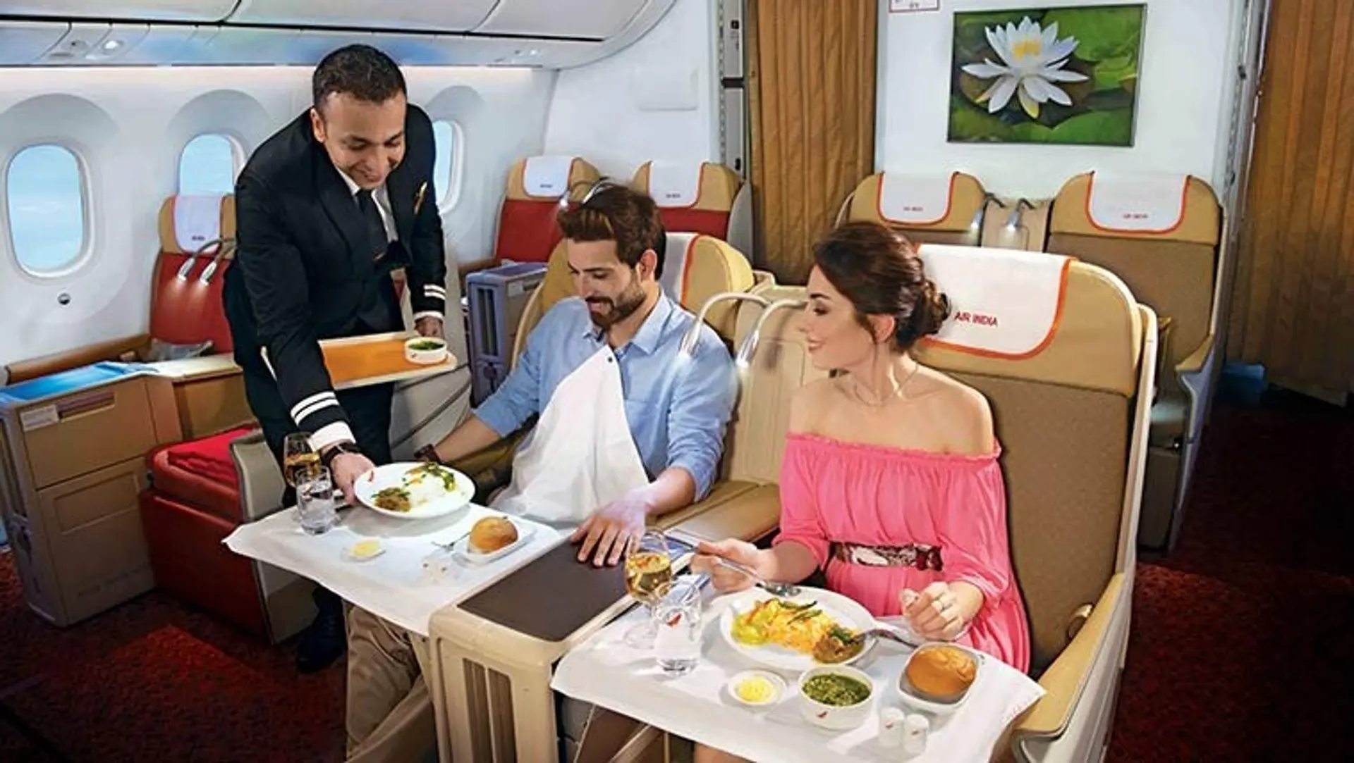 Airline review Cuisine - Air India - 0