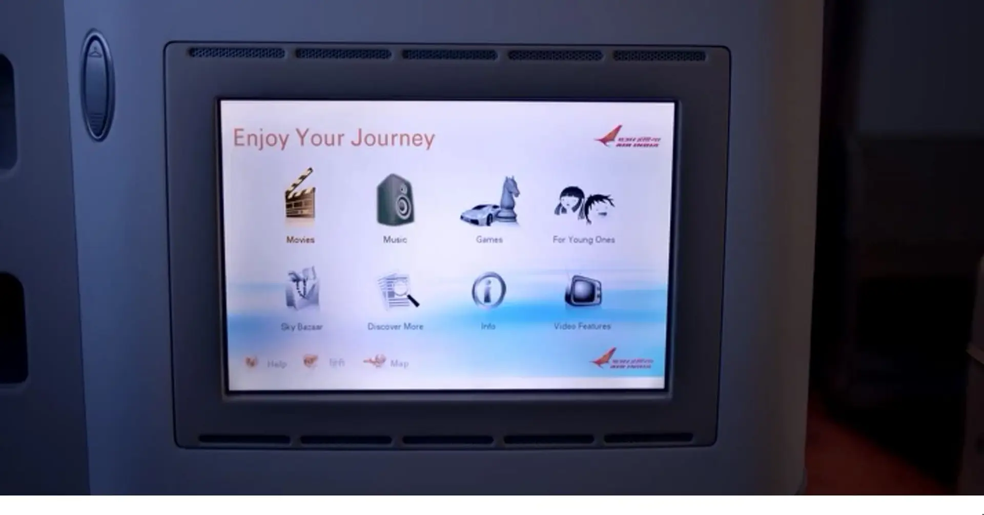 Airline review Entertainment - Air India - 0