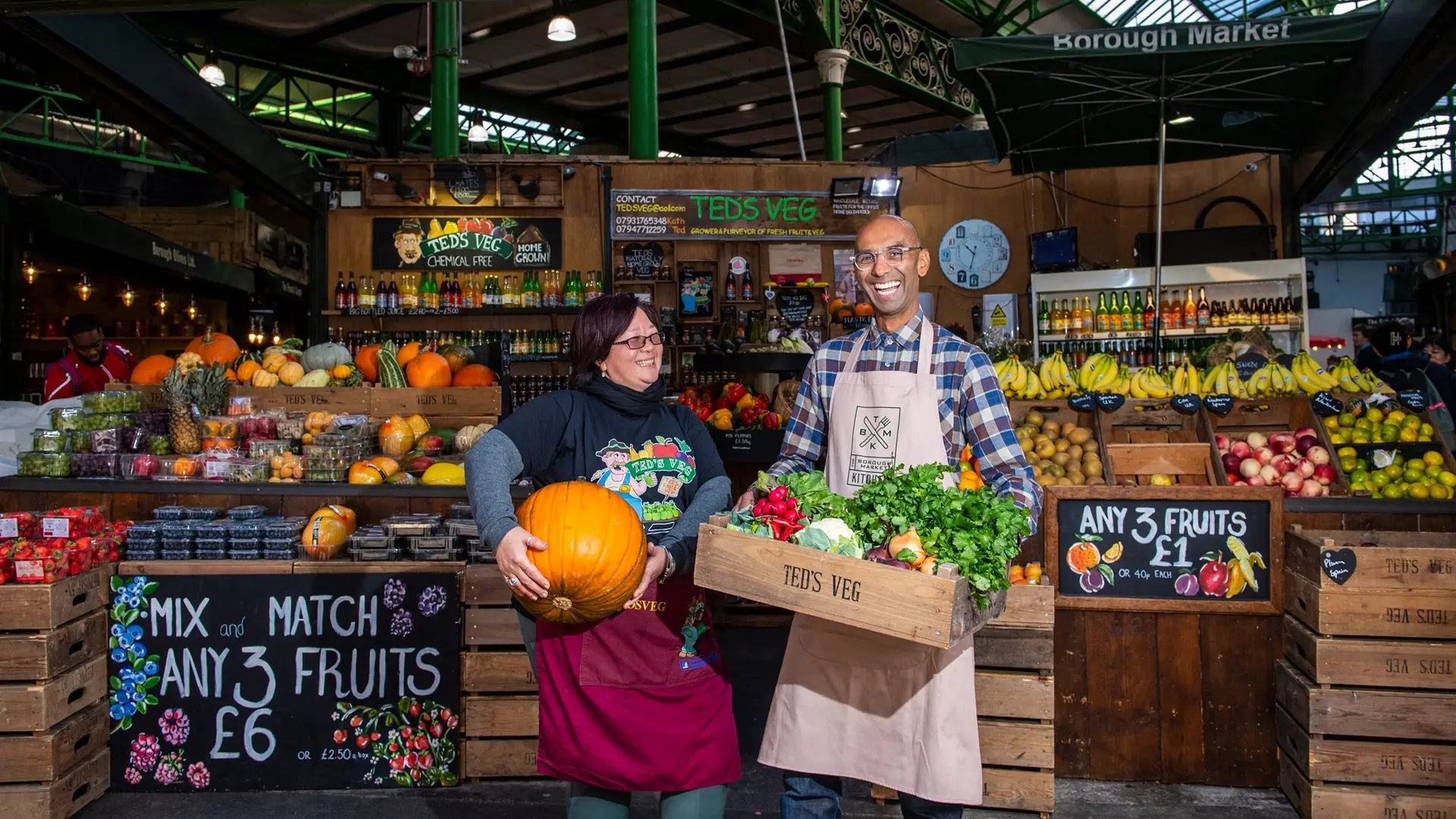 local shop owners in Borough Market