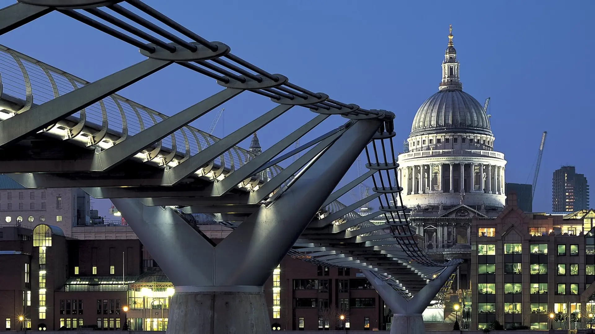 Millennium Bridge is one of the best things to see in London