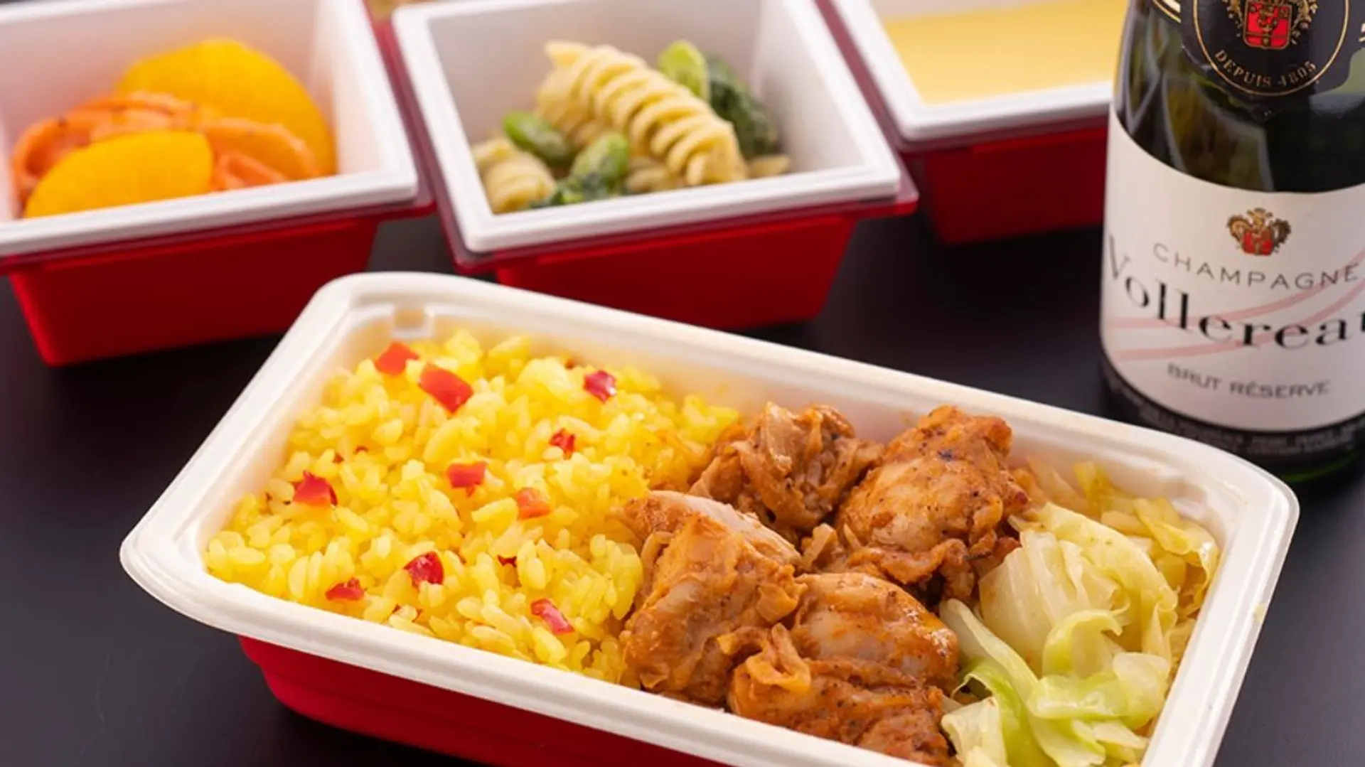 Airline review Cuisine - Japan Airlines - 1