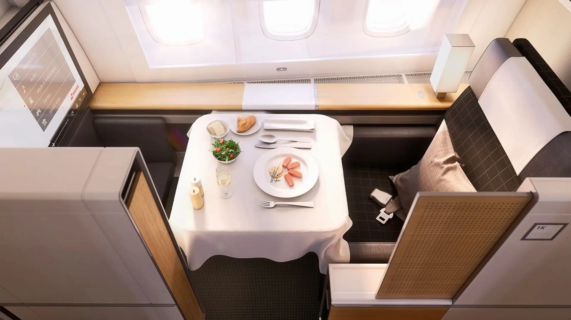 Airline review Cuisine - SWISS - 1