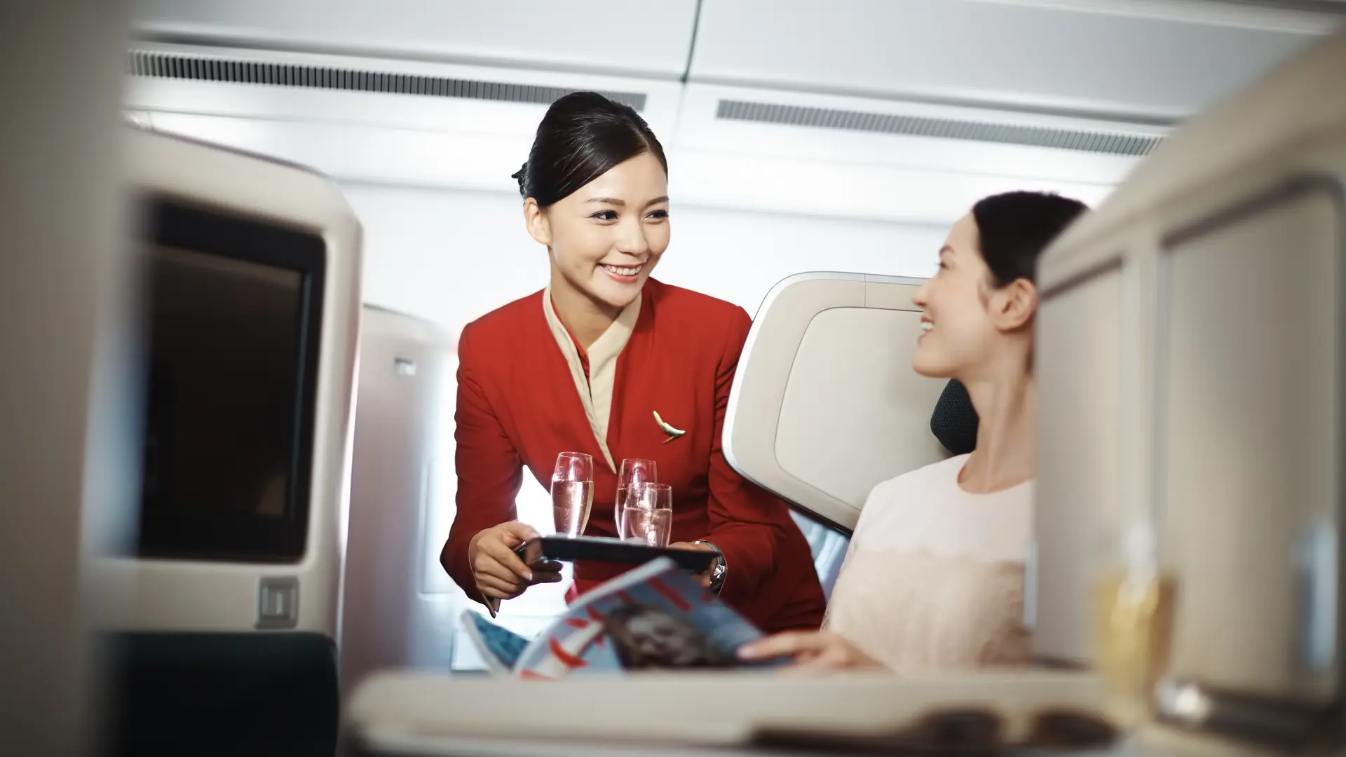 Airline review Beverages - Cathay Pacific - 0