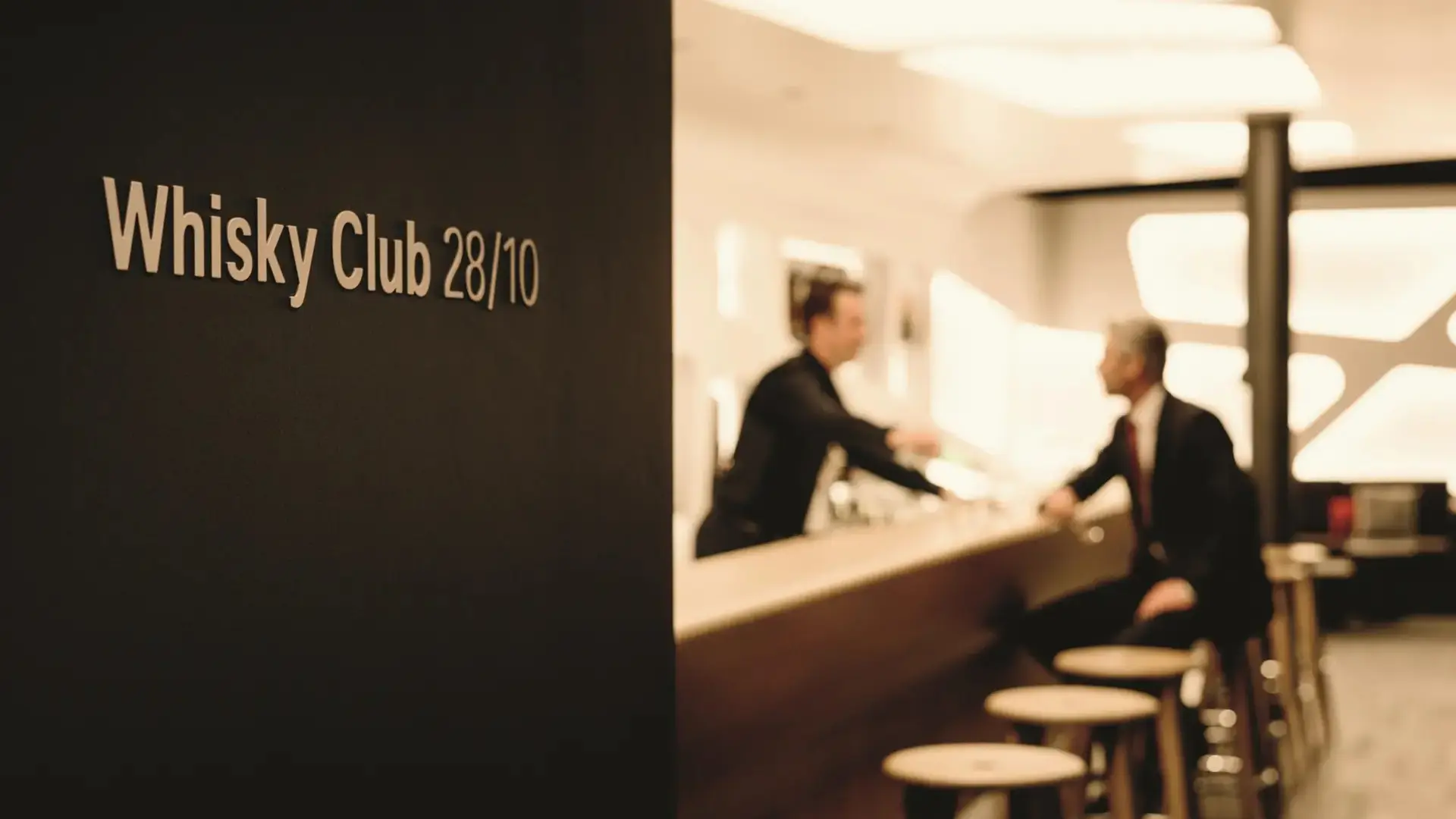 whisky club 28/10 at SWISS - Business Lounge, Zürich International Airport, Switzerland