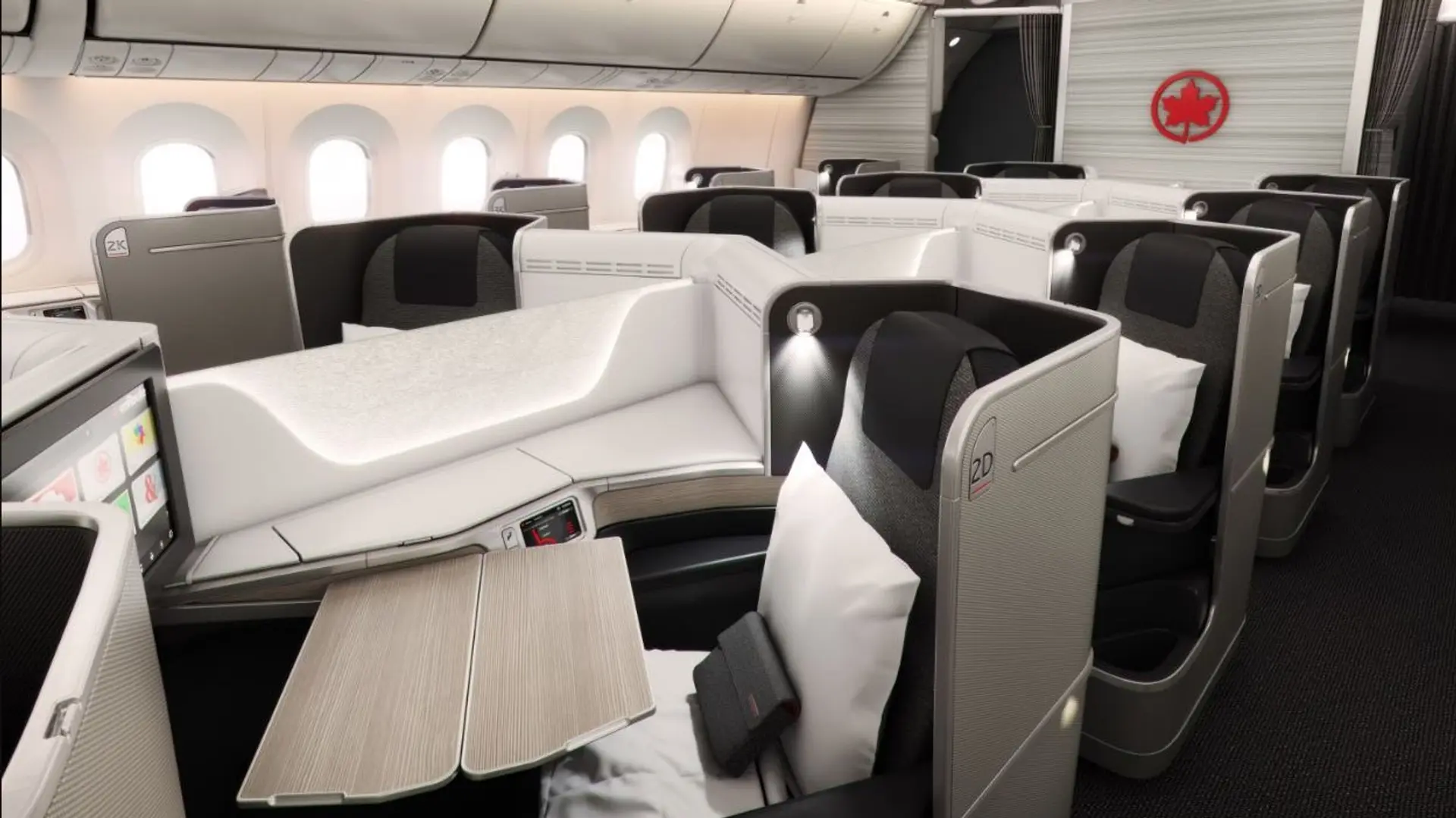 Airline review Cabin & Seat - Air Canada - 2
