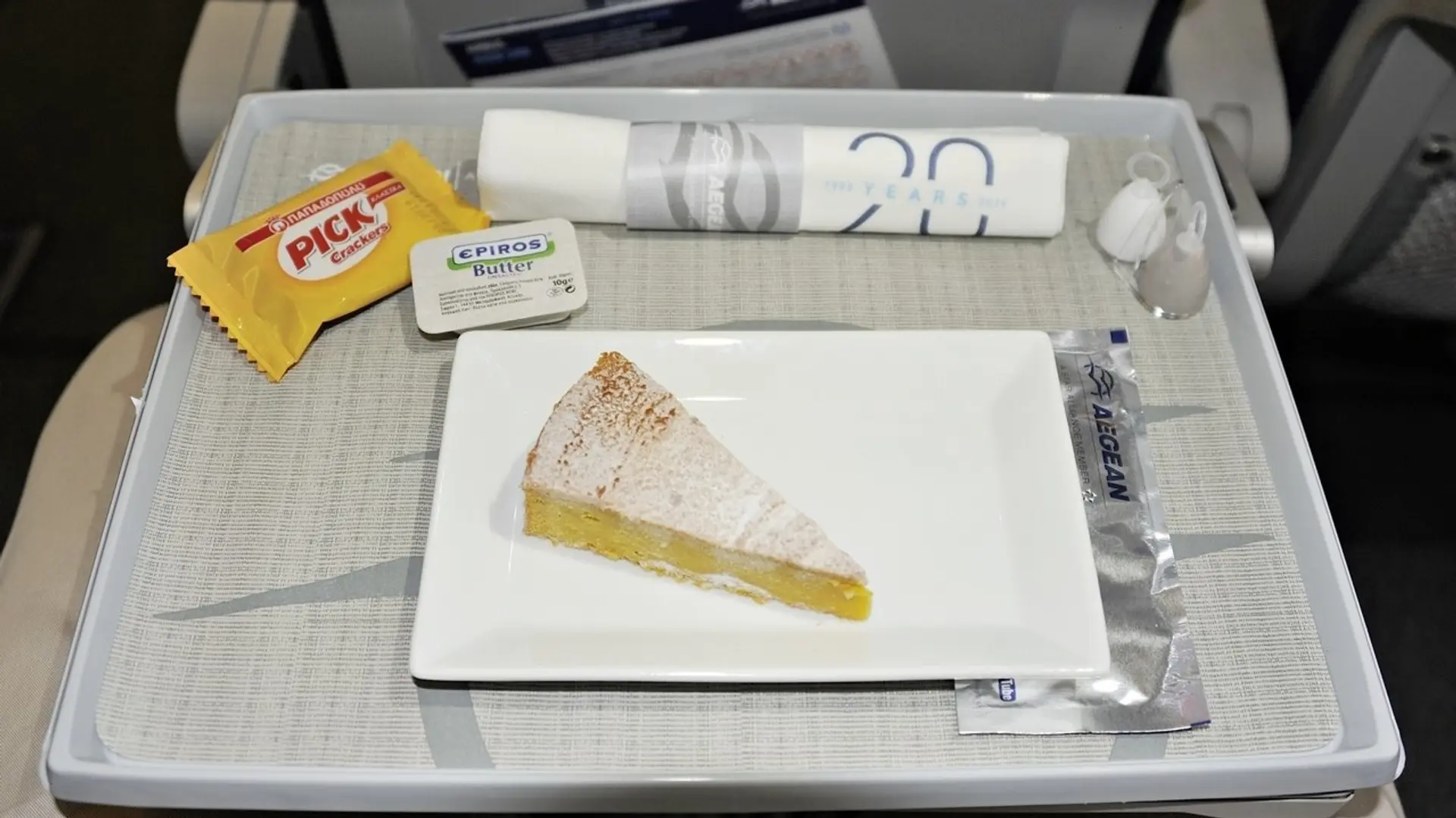 Airline review Cuisine - Aegean Airlines - 7