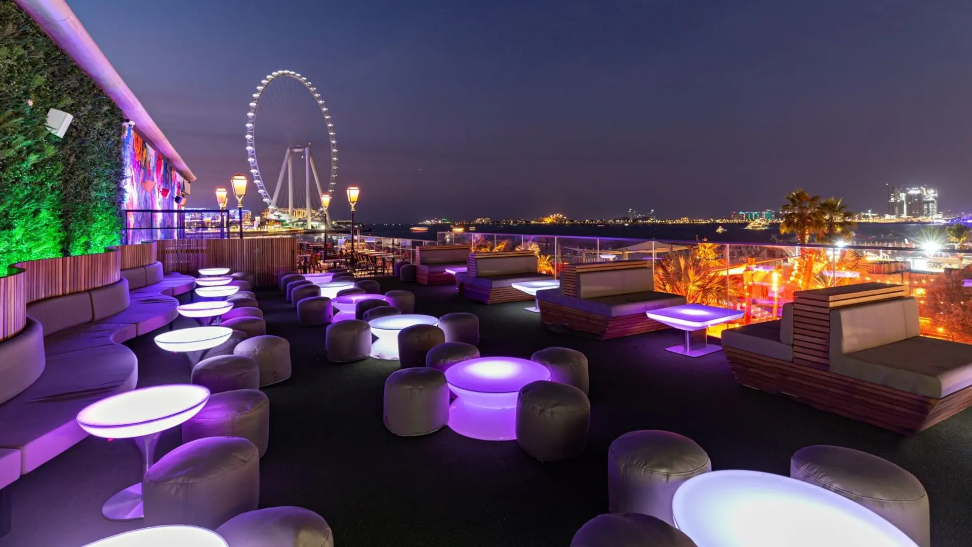 seating arrangements at Bla Bla Dubai