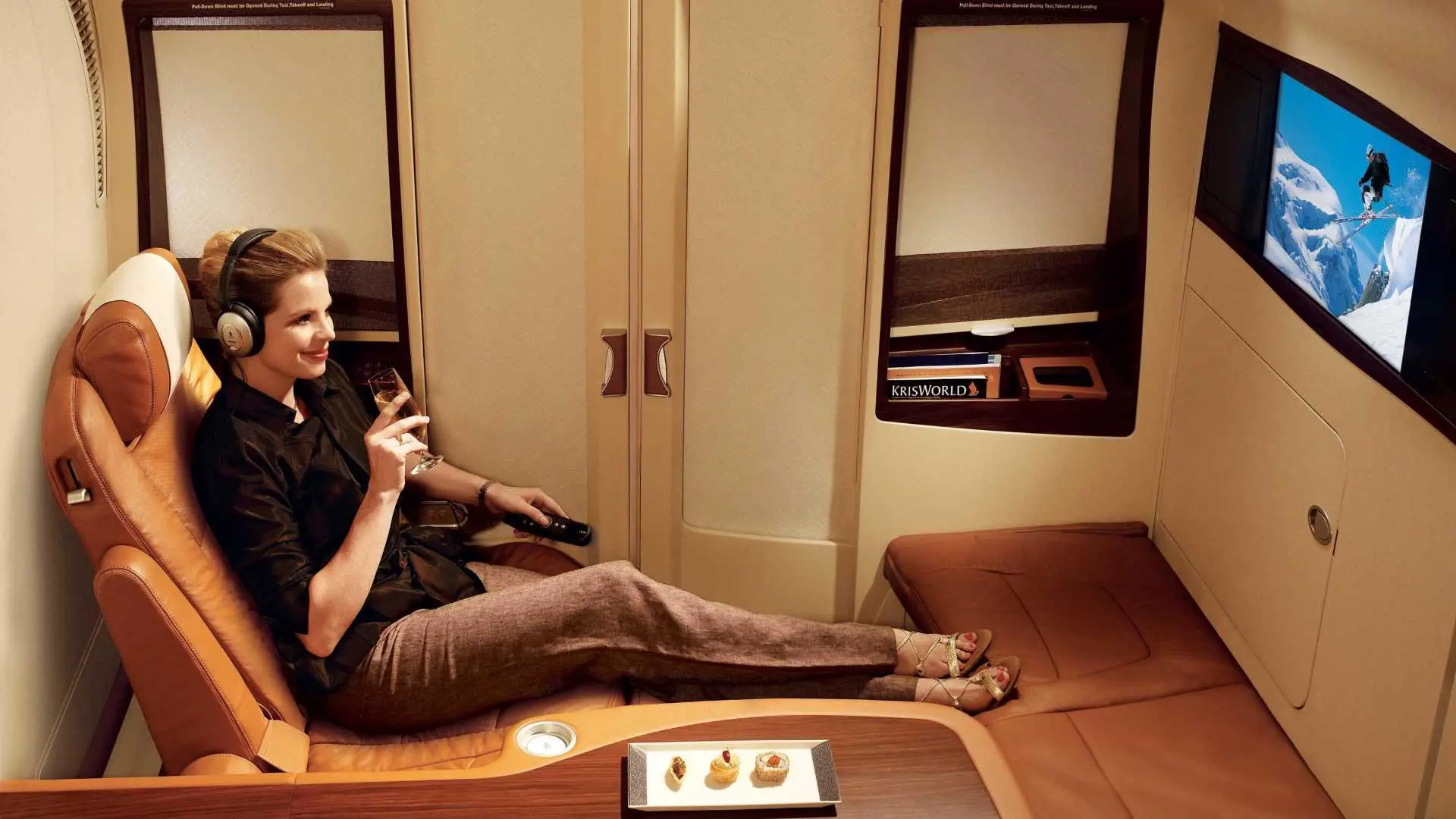 Early First Class Singapore Airlines