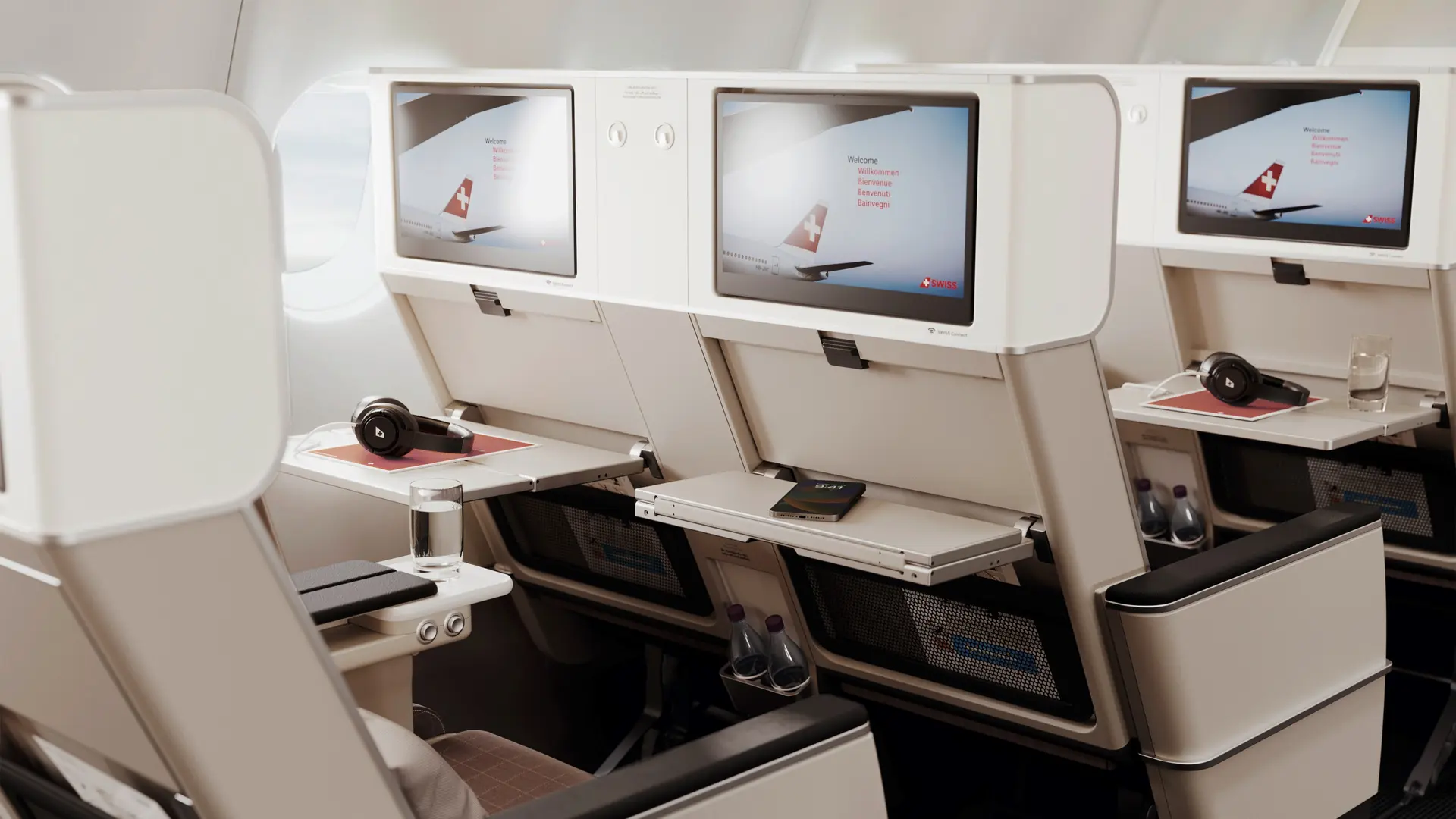 Airlines News - SWISS unveils its new Business and First Class cabins