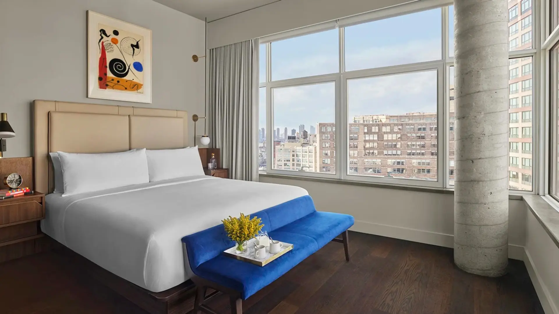 Hotel room at modernhaus soho new york