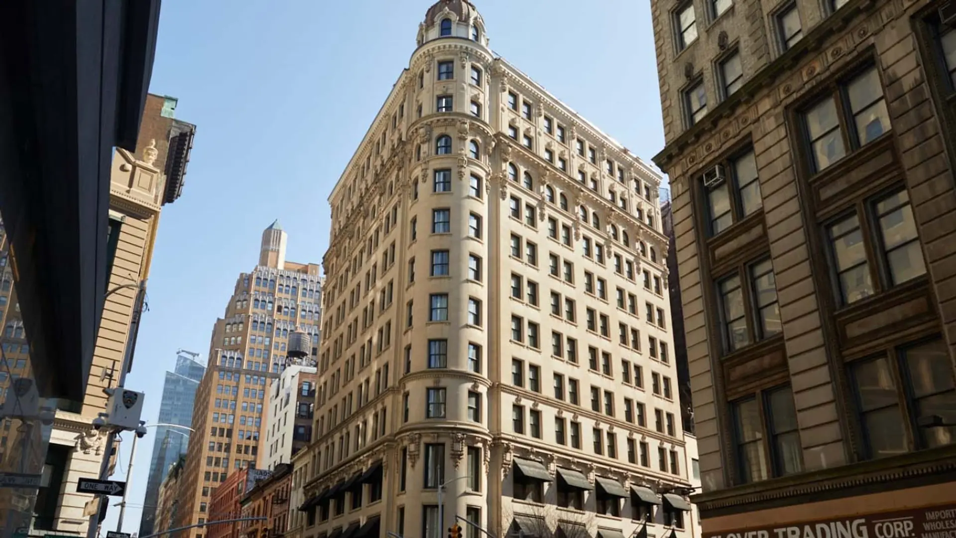 The ned nomad hotel seen from the street