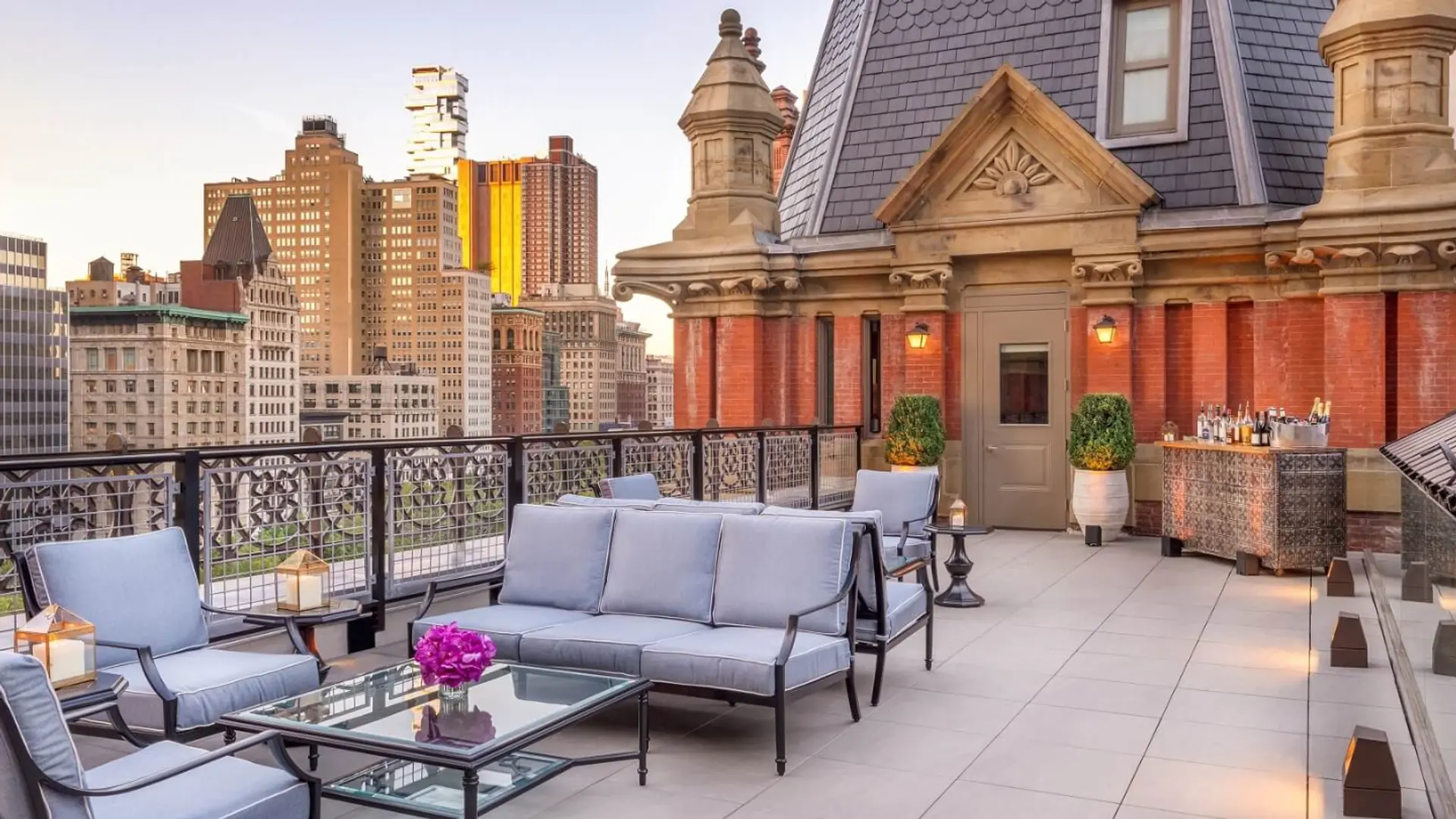 terrace at the beekman, a thompson hotel new york
