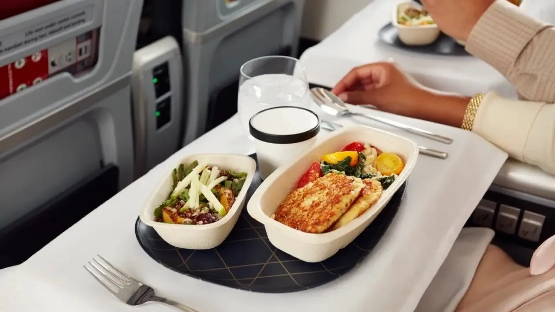 Airline review Cuisine - Delta - 2