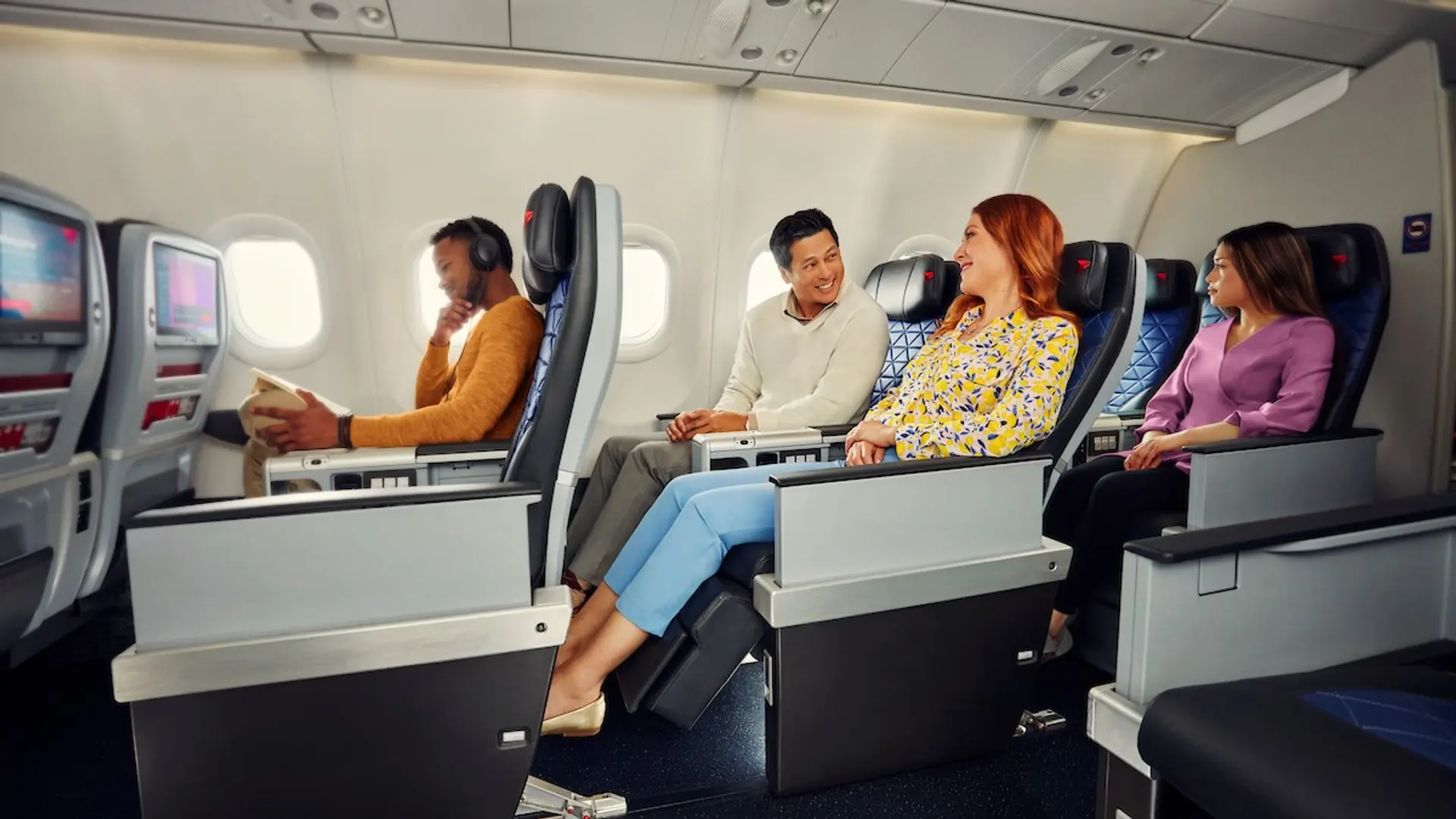 Airline review Cabin & Seat - Delta - 4