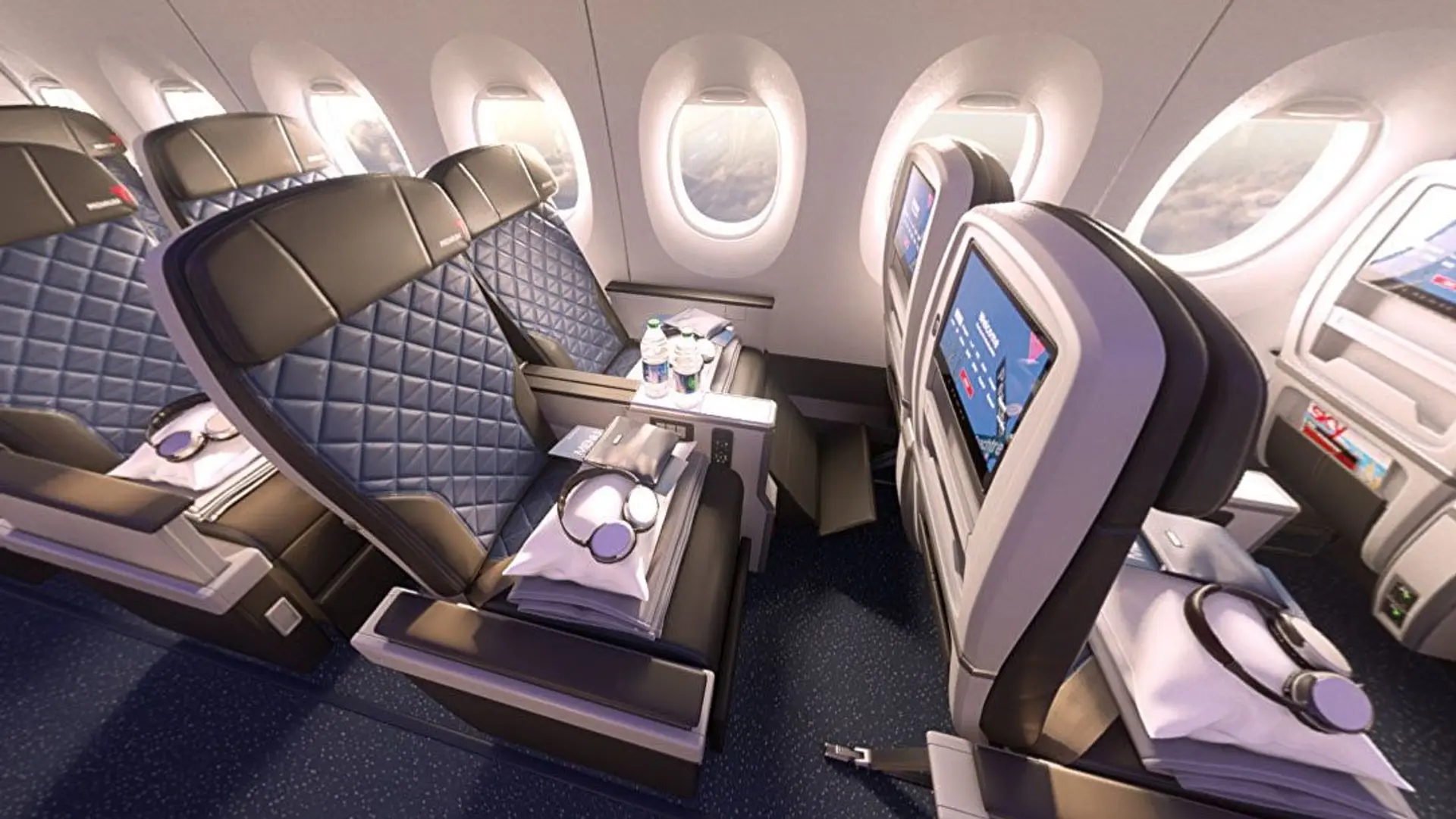 Airline review Cabin & Seat - Delta - 6