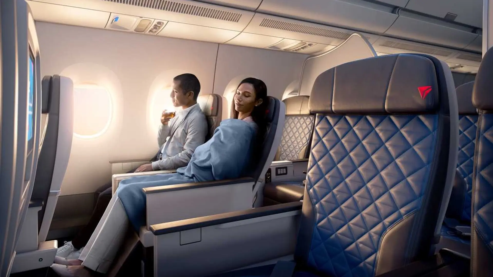 Airline review Cabin & Seat - Delta - 7