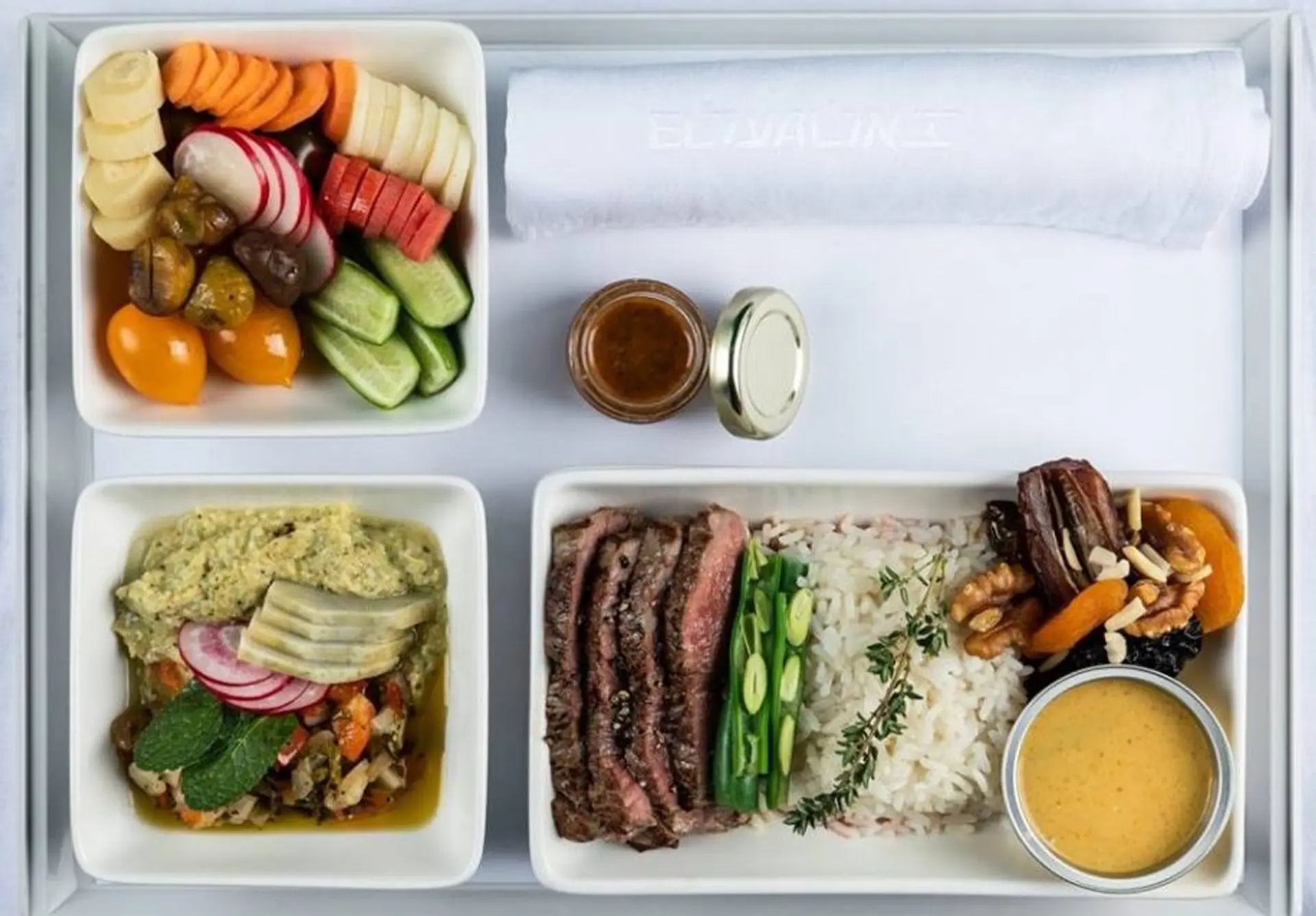 Airline review Cuisine - EL AL Israel Airlines - 1