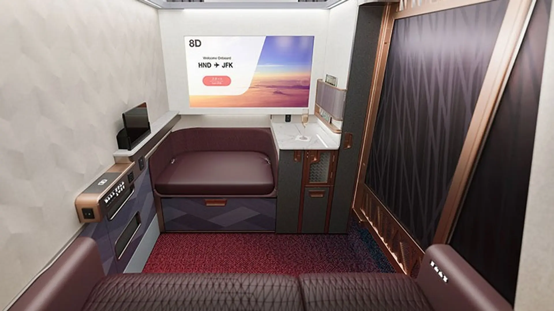 Airlines News - JAL unveils new A350 Business Class & First Class 
