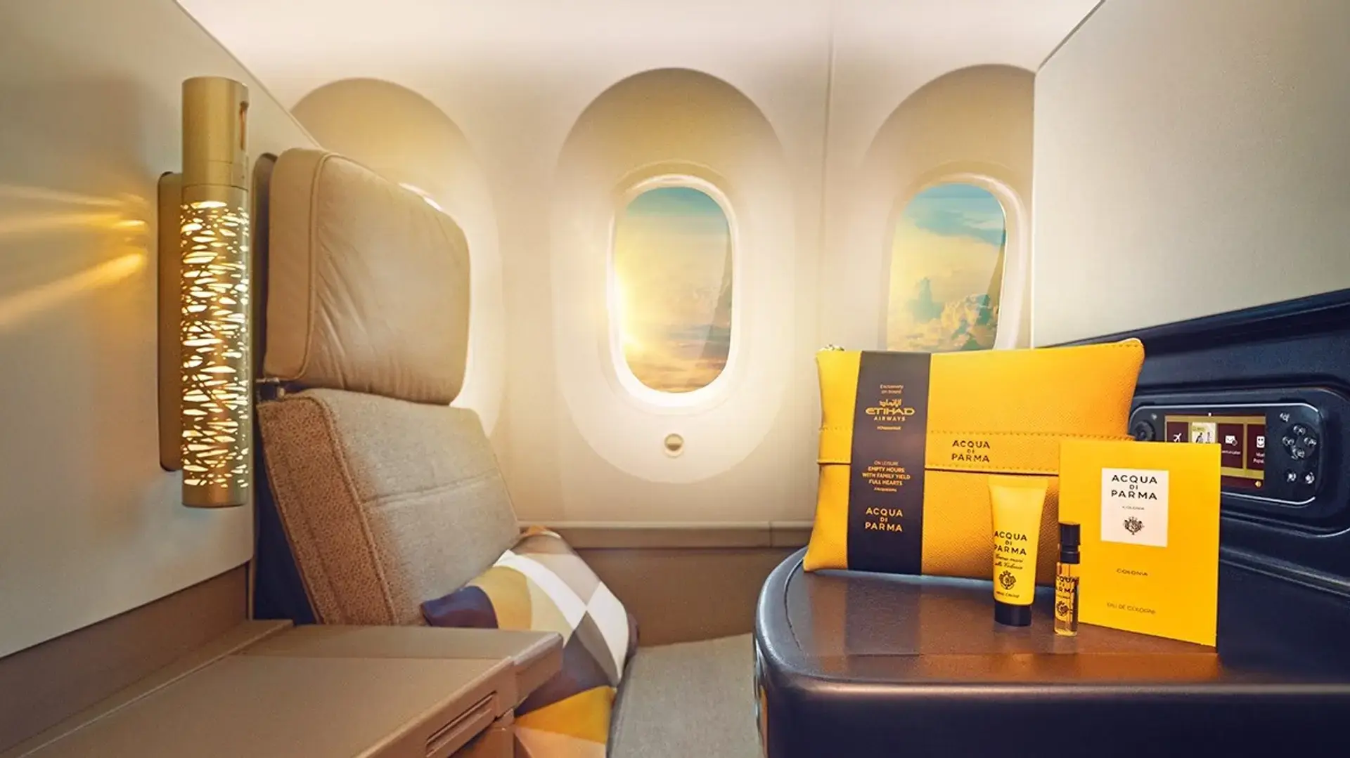 Etihad Airways business class suite