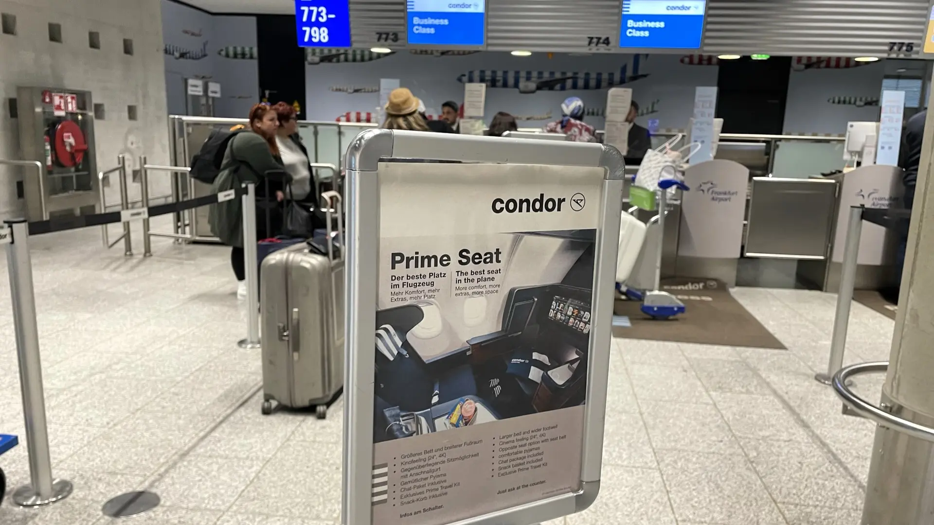 Airline review Airport experience - Condor - 3