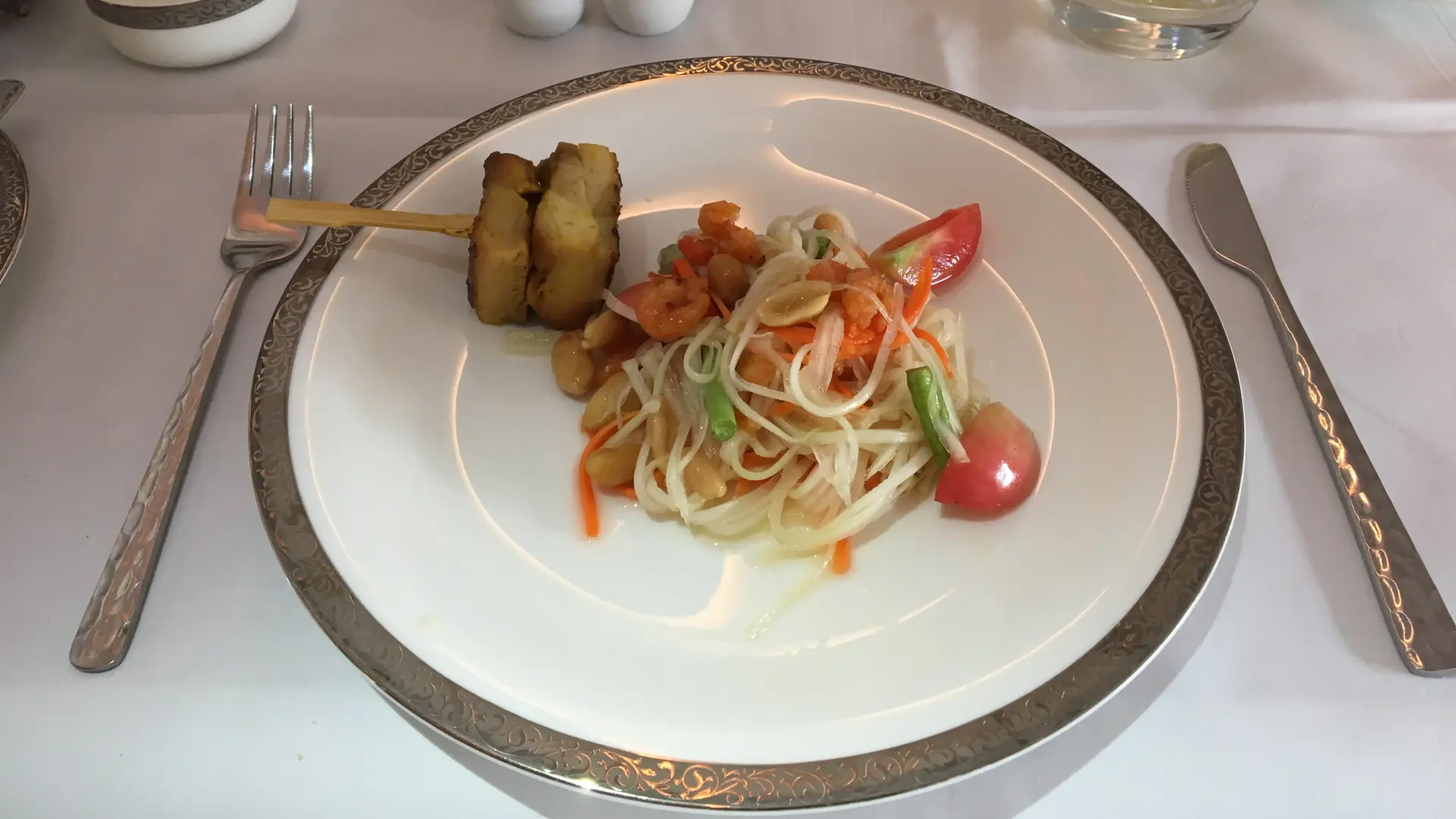 Airline review Cuisine - Thai Airways - 7