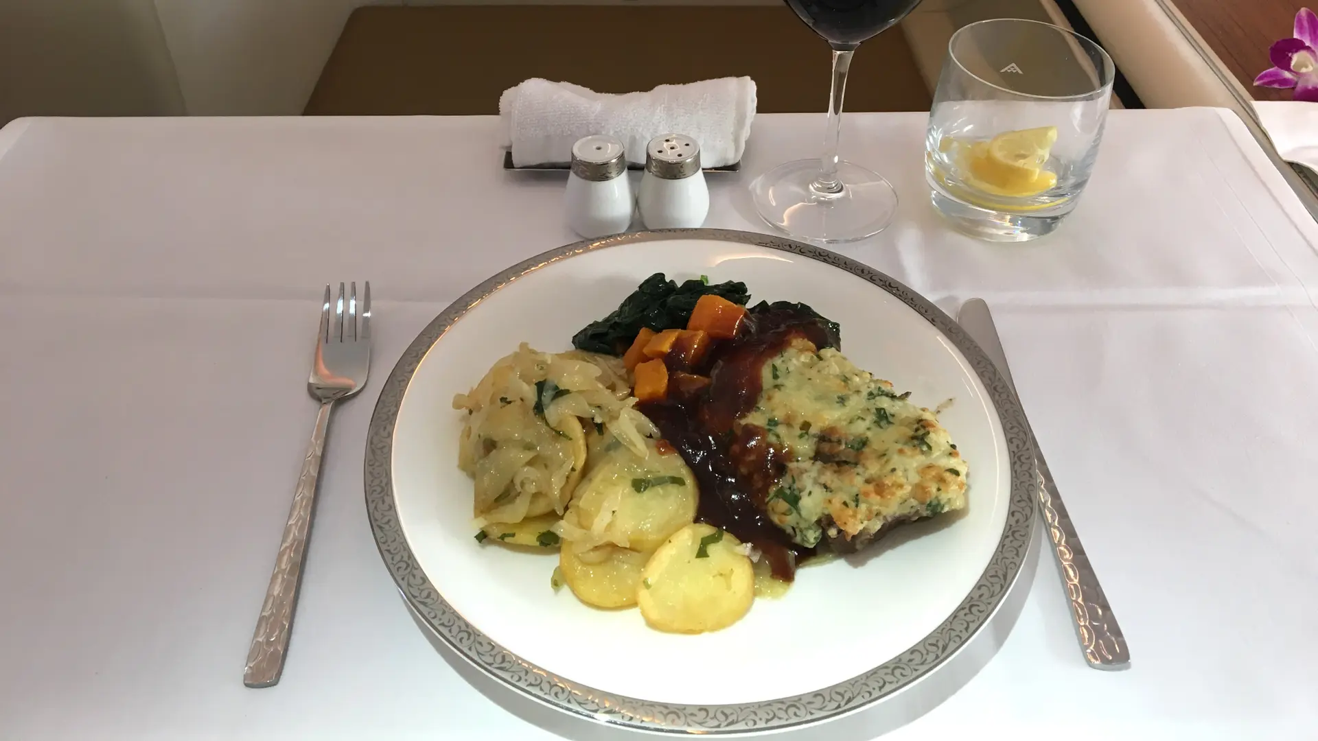 Airline review Cuisine - Thai Airways - 10
