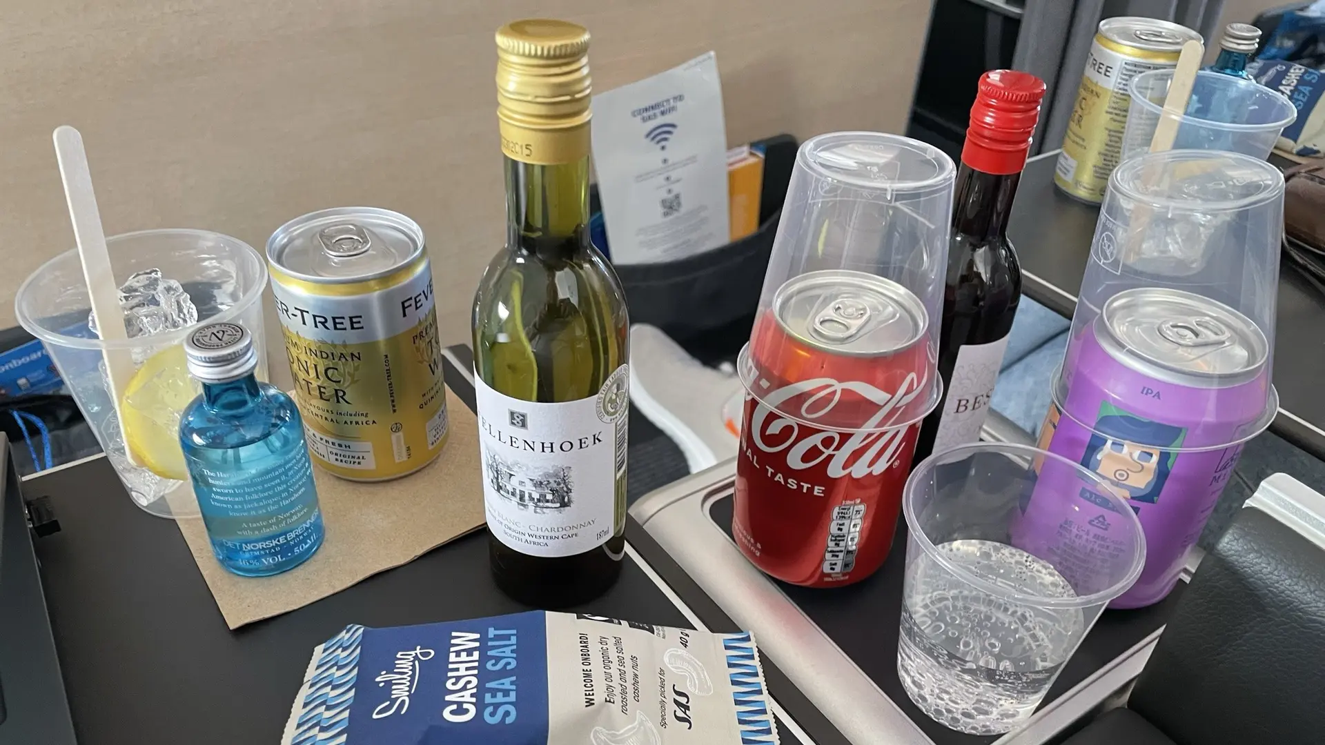 Airline review Beverages - SAS - 2