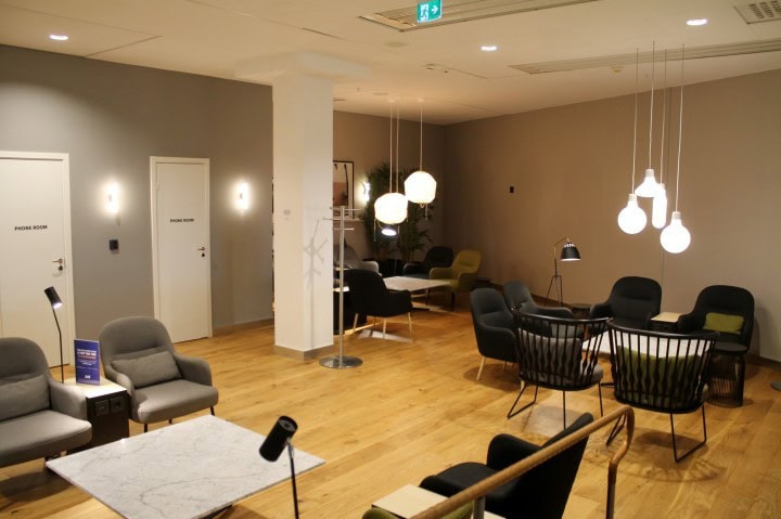The opening of SAS’ new lounges at Stockholm Arlanda - Reception area - 10