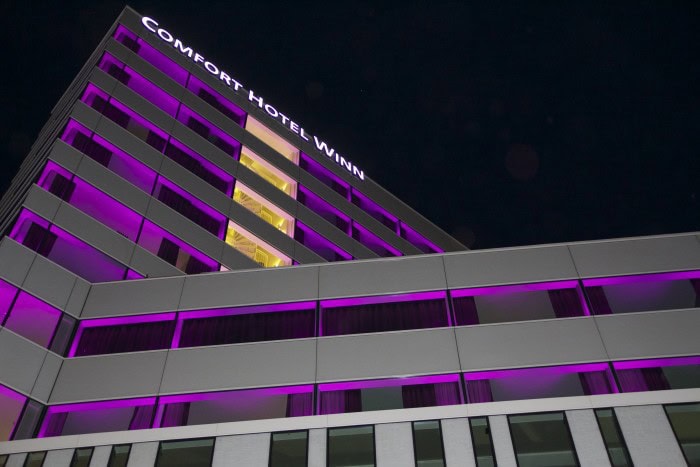 Invigning av nya Comfort Hotel Winn i Umeå